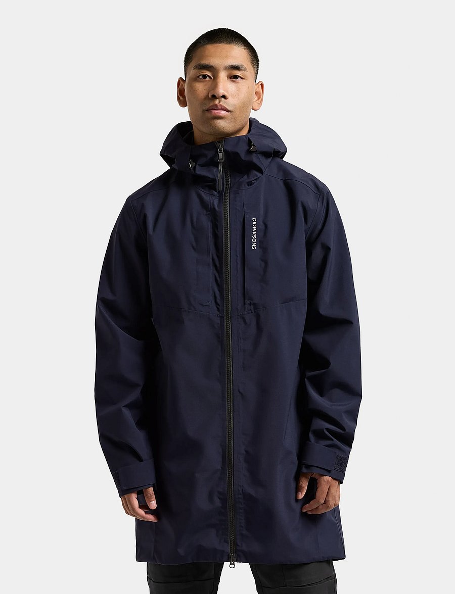 Didriksons - Sören Parka - parkas - dark night blue - 0
