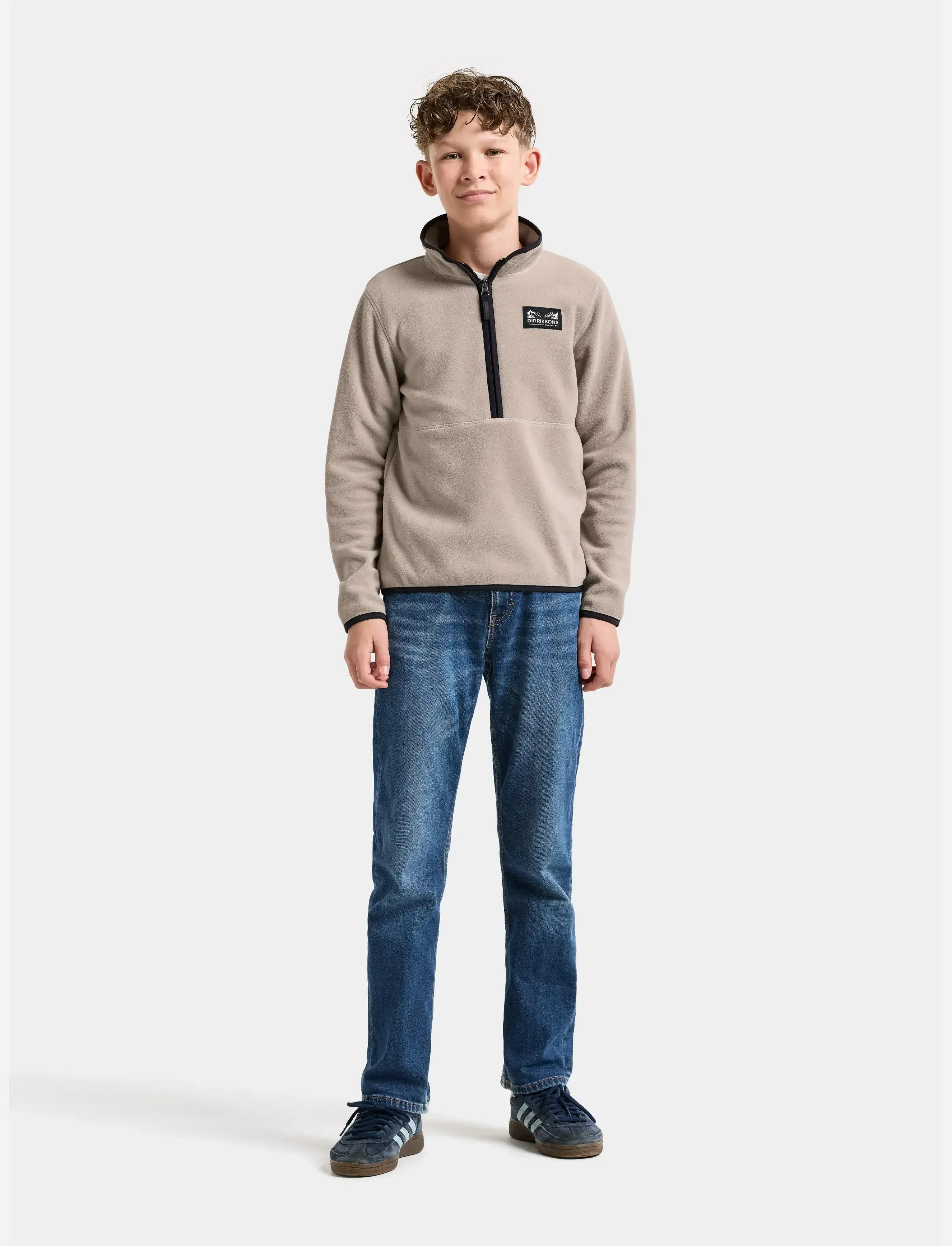 Didriksons - RUBI KIDS HZ - efterårsjakker - beach beige - 3