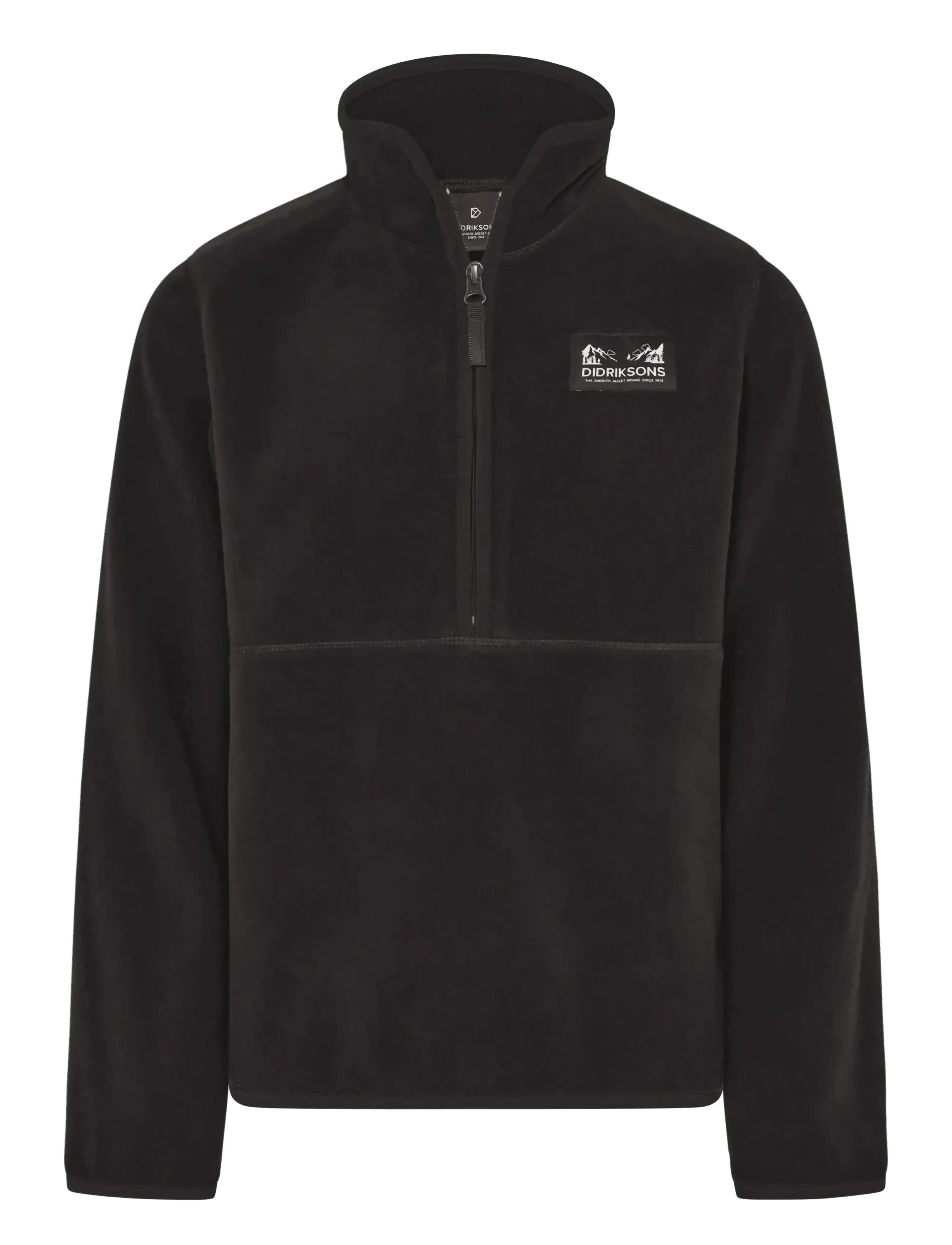 Didriksons RUBI KIDS HZ - Fleecejacke - BLACK / black