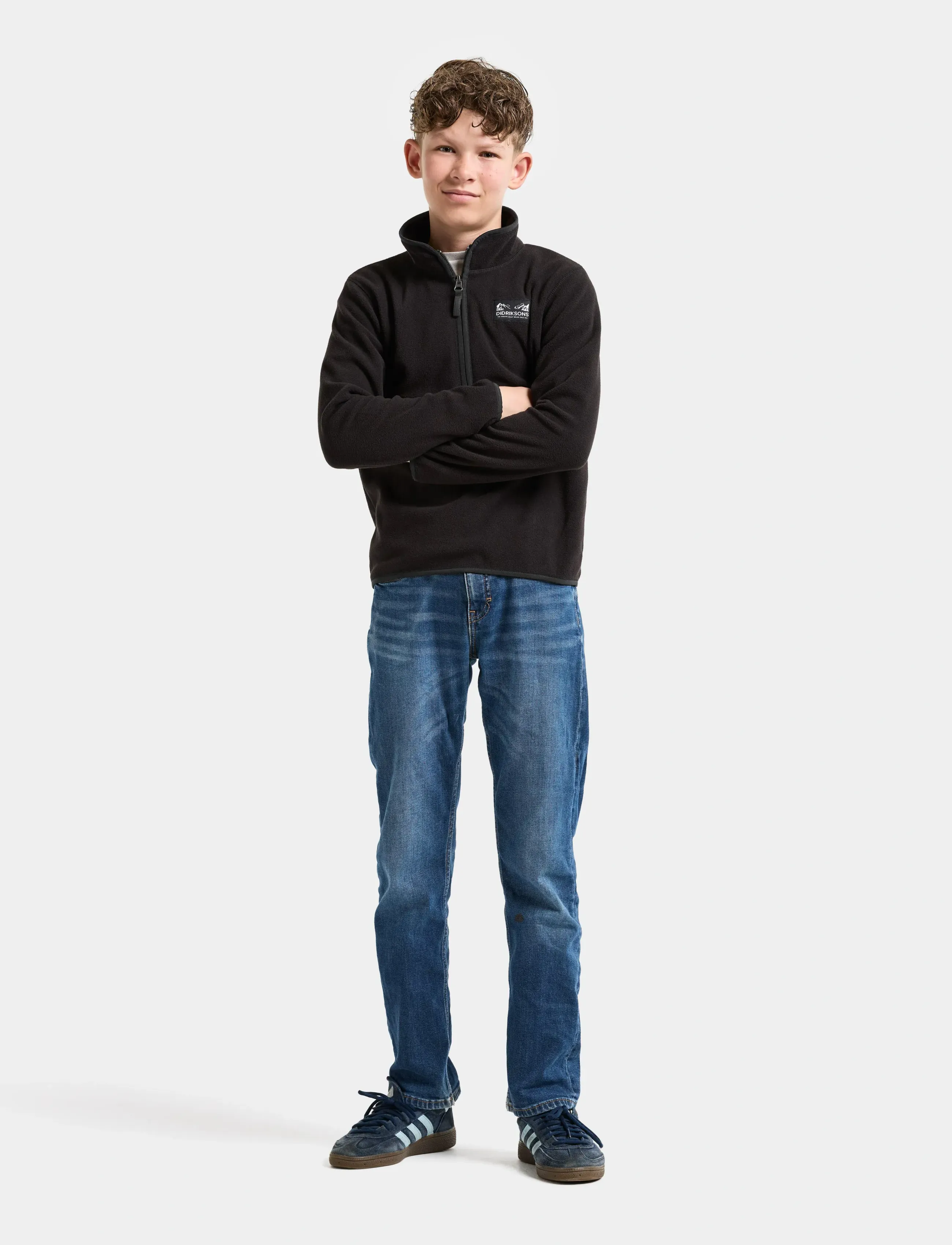 Didriksons - RUBI KIDS HZ - toppatakit - black - 3