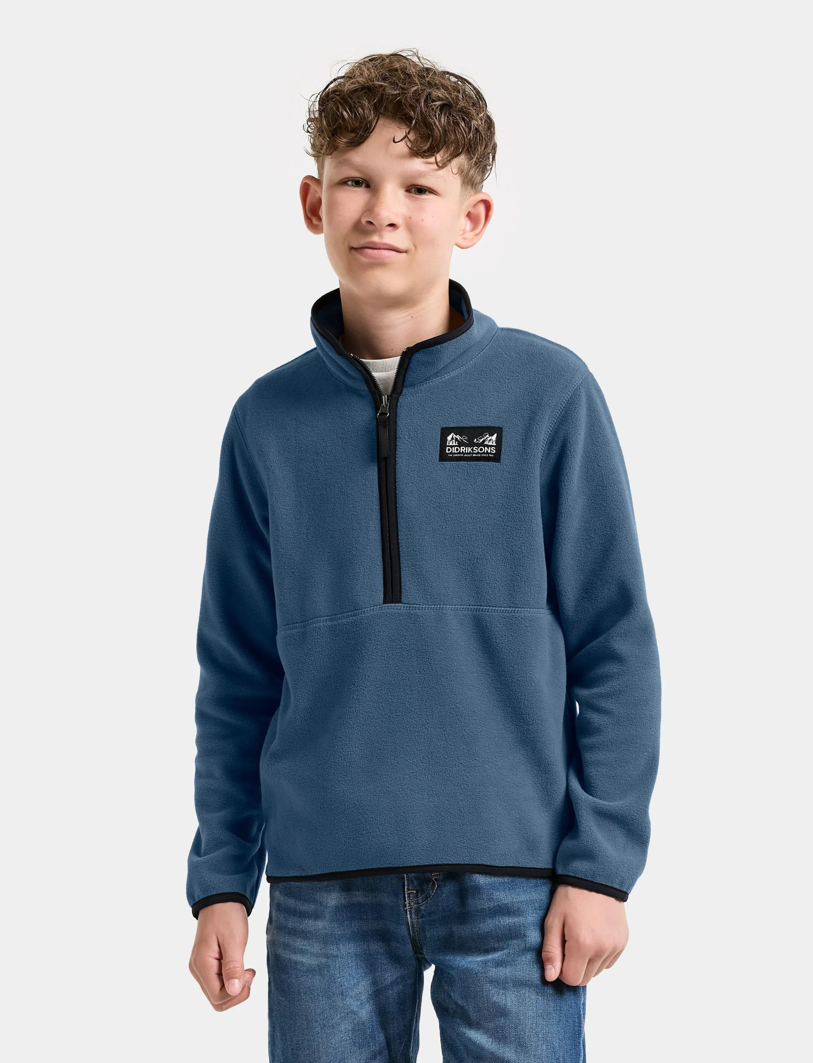 Didriksons RUBI KIDS HZ - Fleece - BLUE FOG / blue