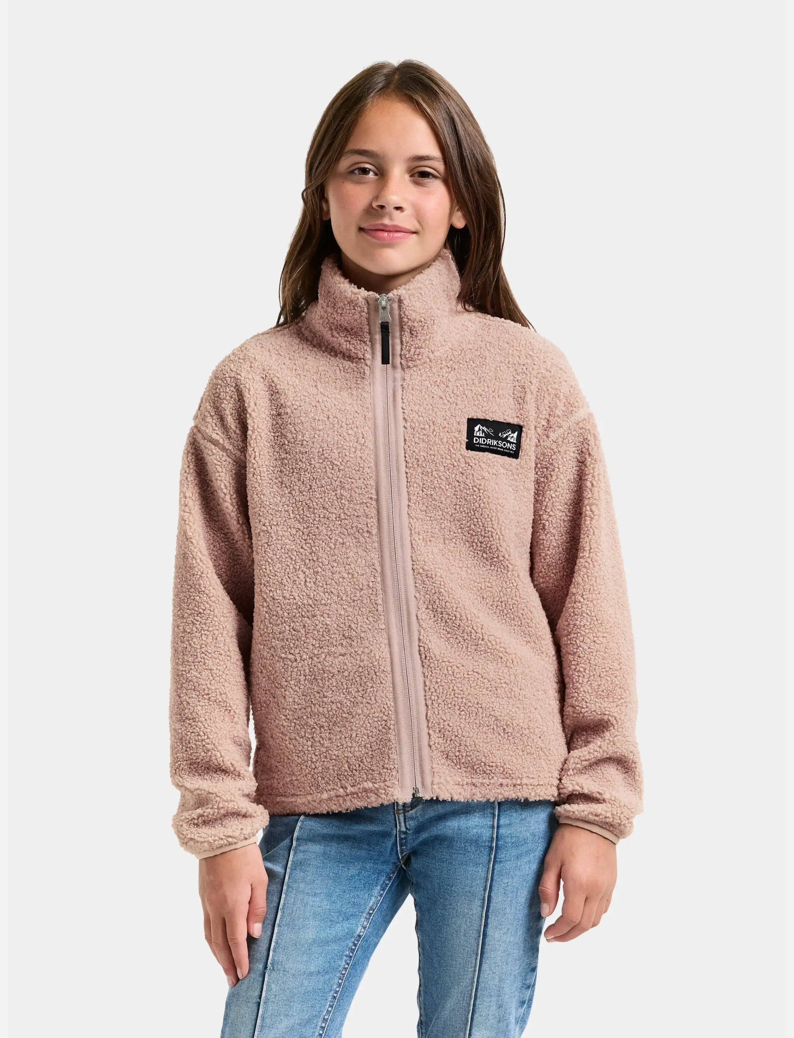 Didriksons - ZIR KIDS FZ - isolerede jakker - vintage pink - 0