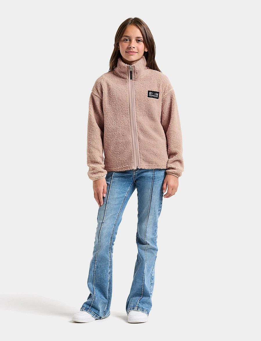 Didriksons - ZIR KIDS FZ - isolerede jakker - vintage pink - 3