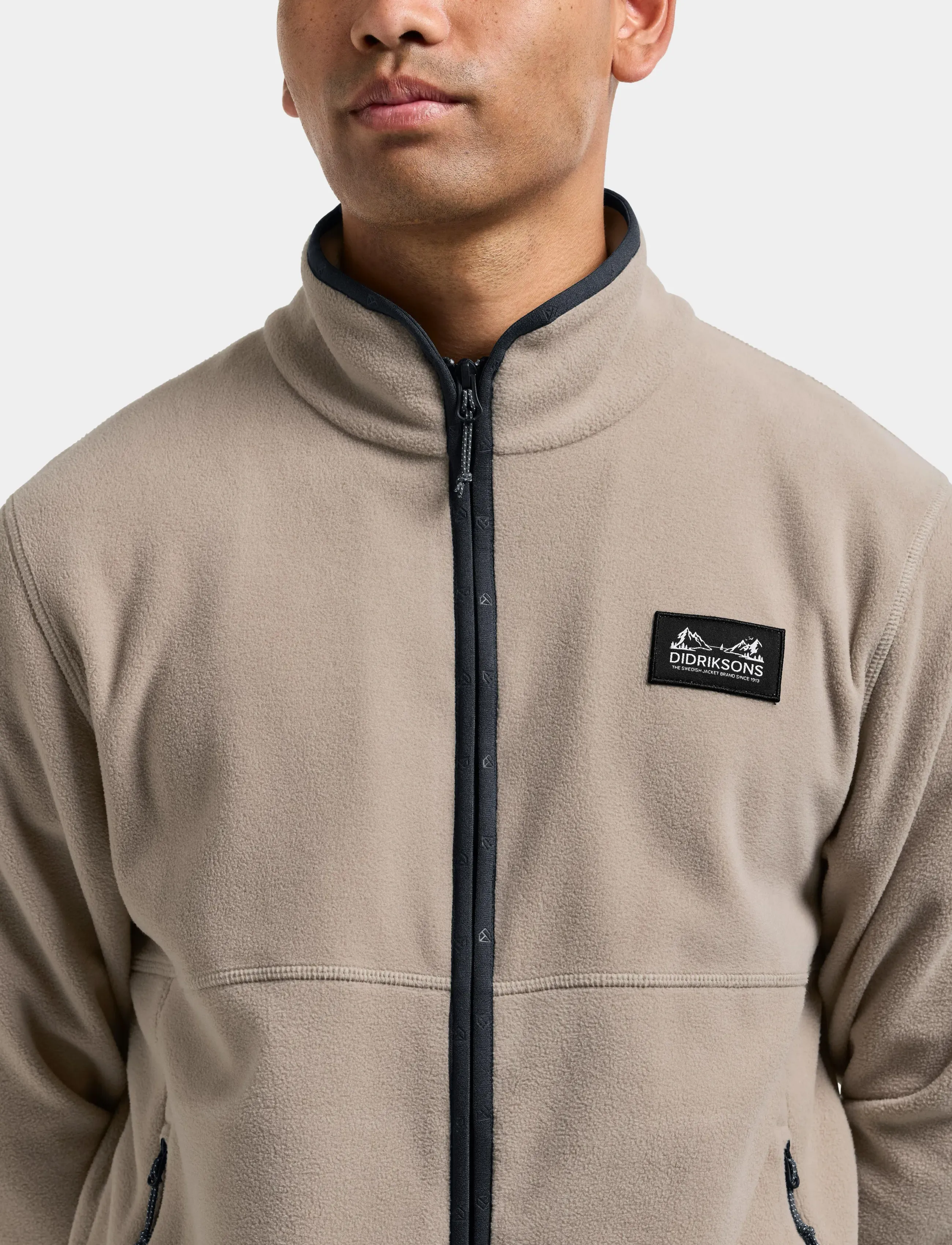 Didriksons Vito Usx Fullzip stickade tröjor herr – bild 6