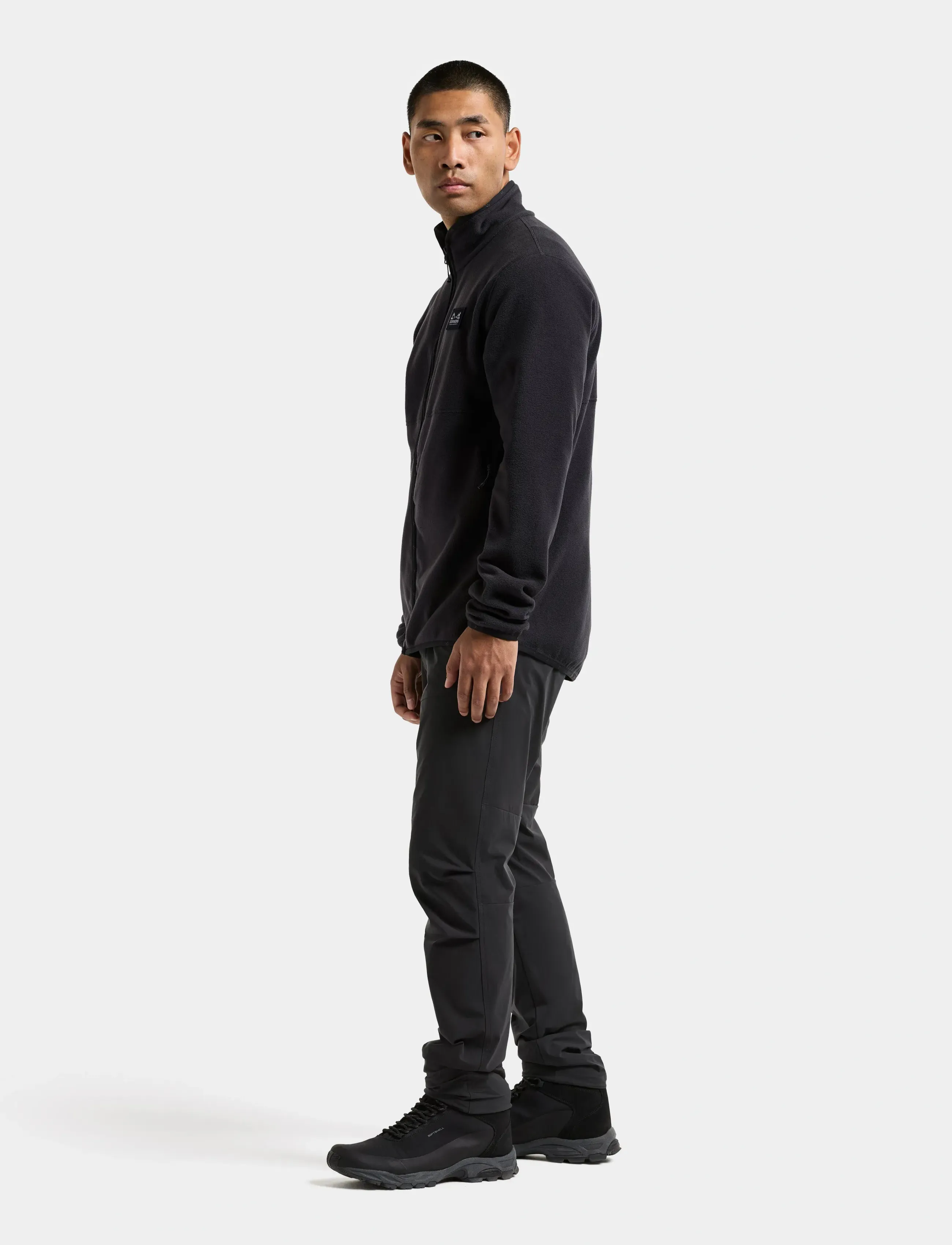 Didriksons - VITO USX FULLZIP - fleece og mellemlag - graphite - 5