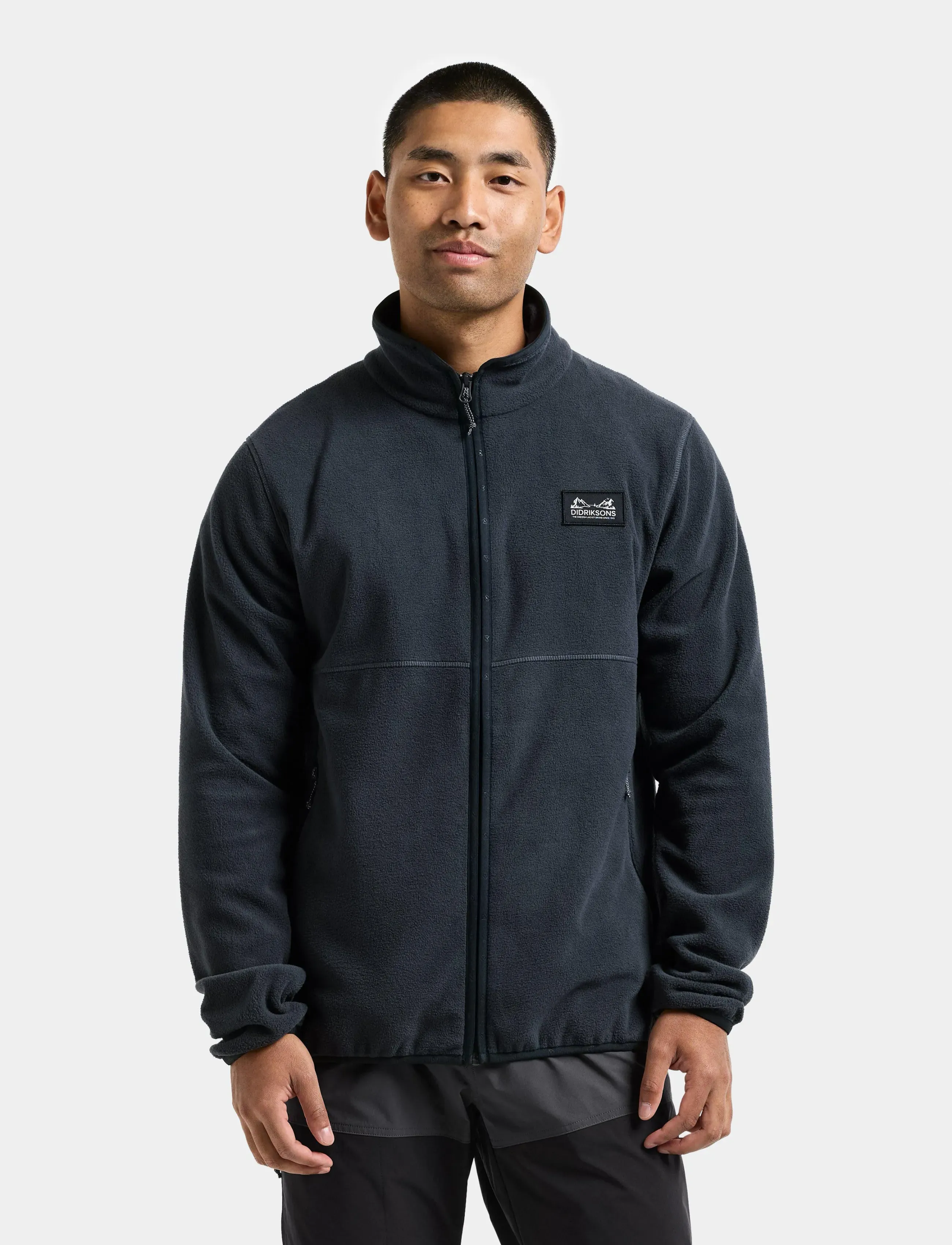 Didriksons Vito Usx Fullzip, M, Sport Fleeces & Midlayers, Marineblau - Fleeces, Männerswear