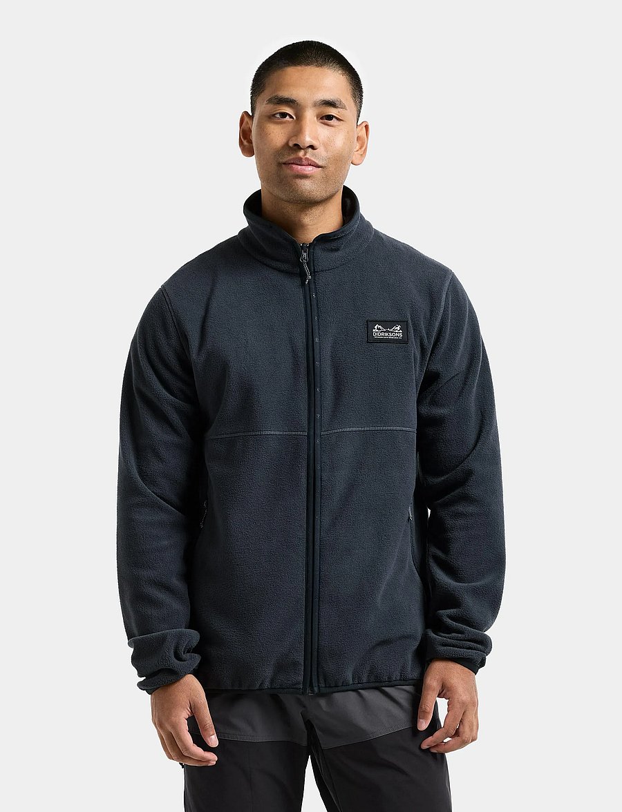 Didriksons - VITO USX FULLZIP - flīss un vidējie slāņi - sleepy blue - 0