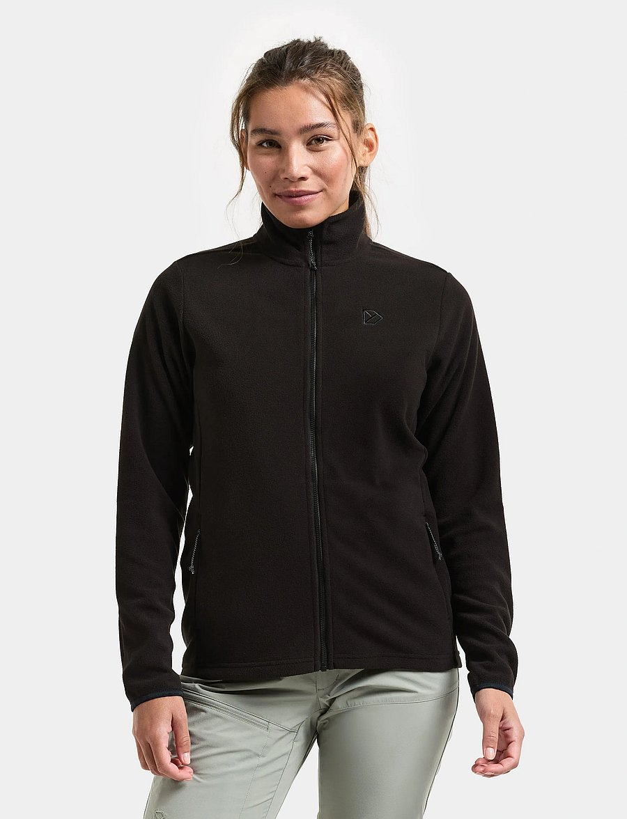 Didriksons - Viona Full-Zip - oberteile - black - 0