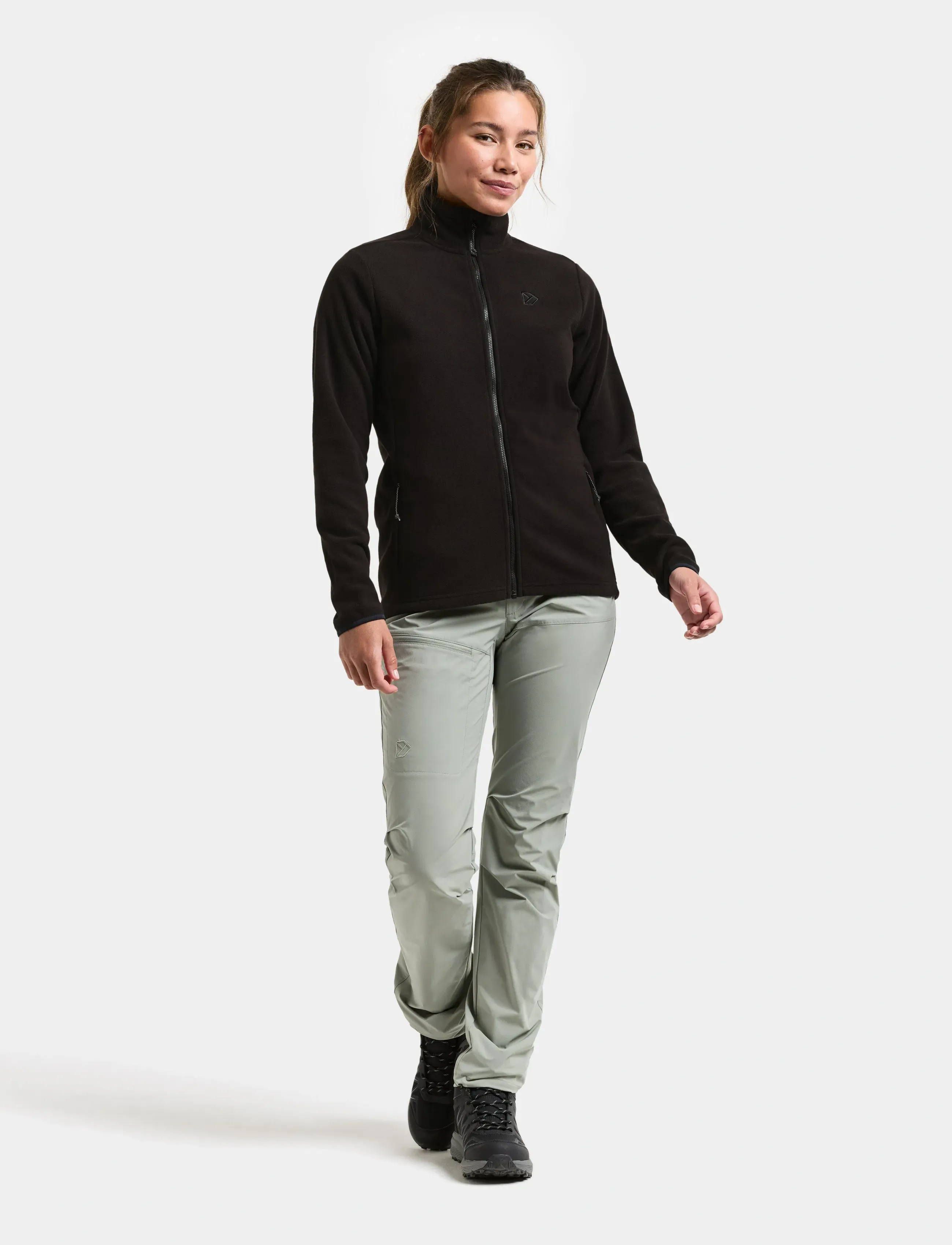 Didriksons - Viona Full-Zip - oberteile - black - 3