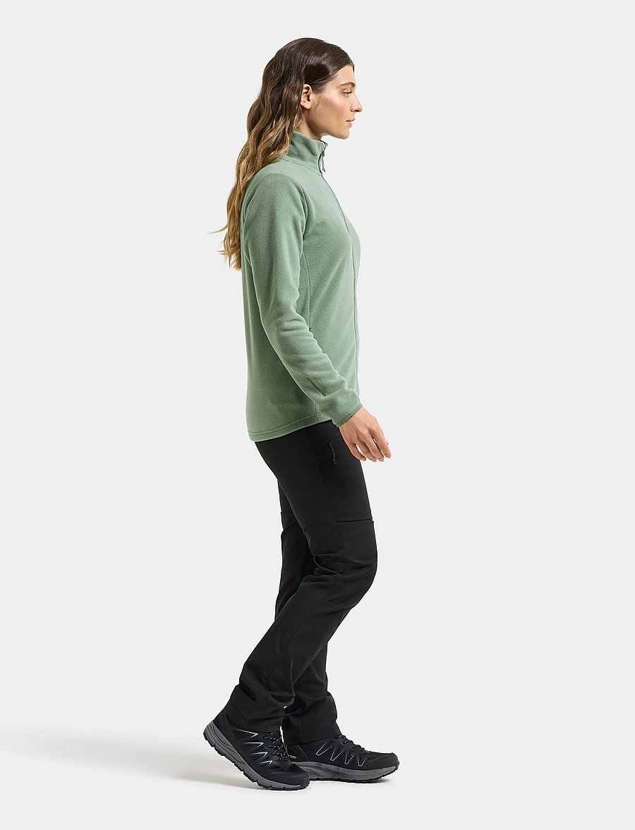 Didriksons - Viona Full-Zip - oberteile - light moss - 0