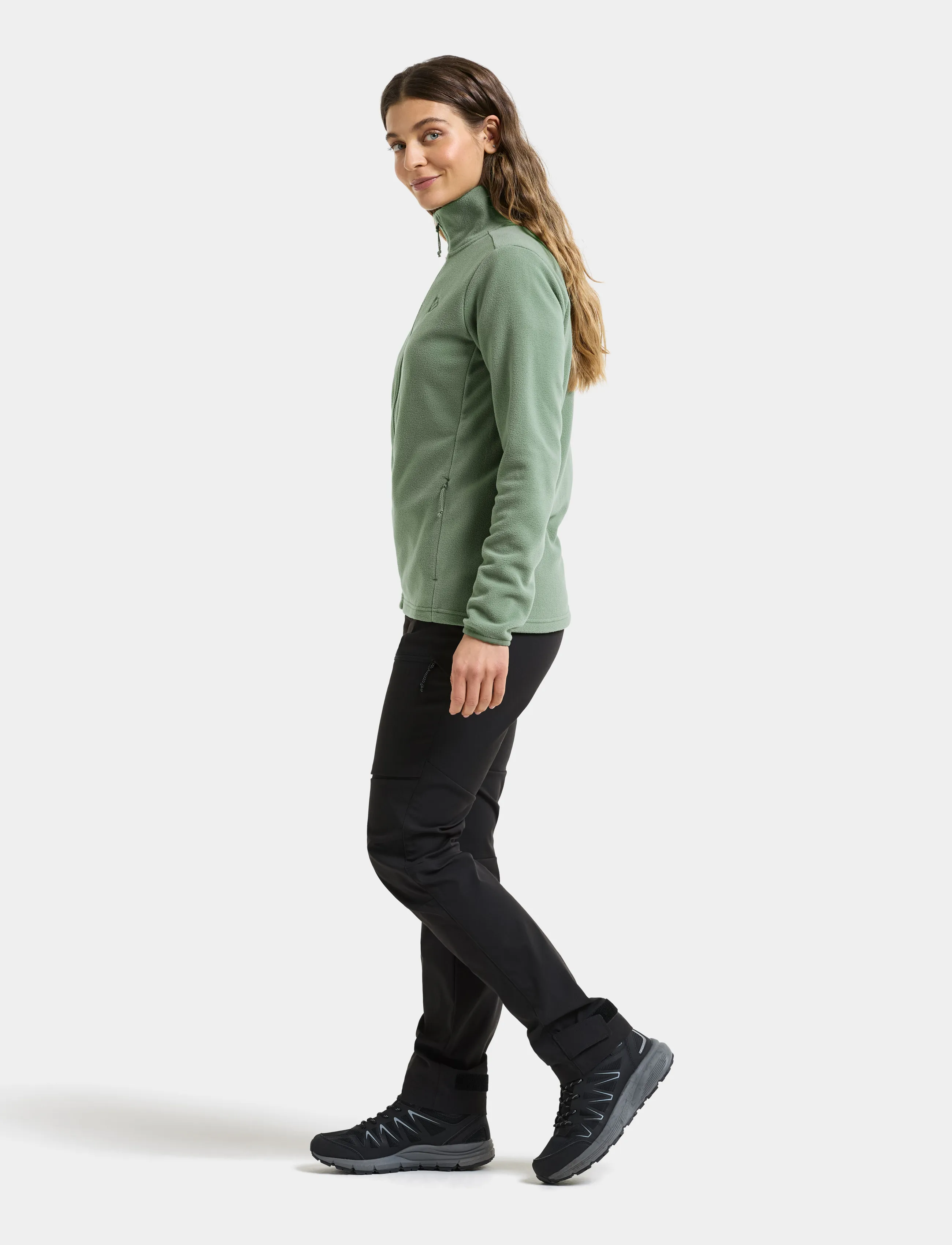 Didriksons - Viona Full-Zip - oberteile - light moss - 5