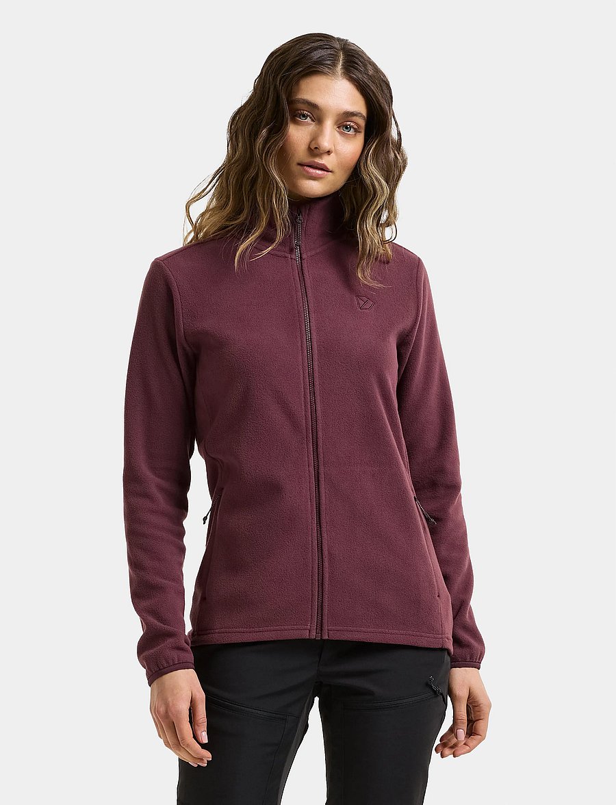 Didriksons - Viona Full-Zip - oberteile - old rust - 0
