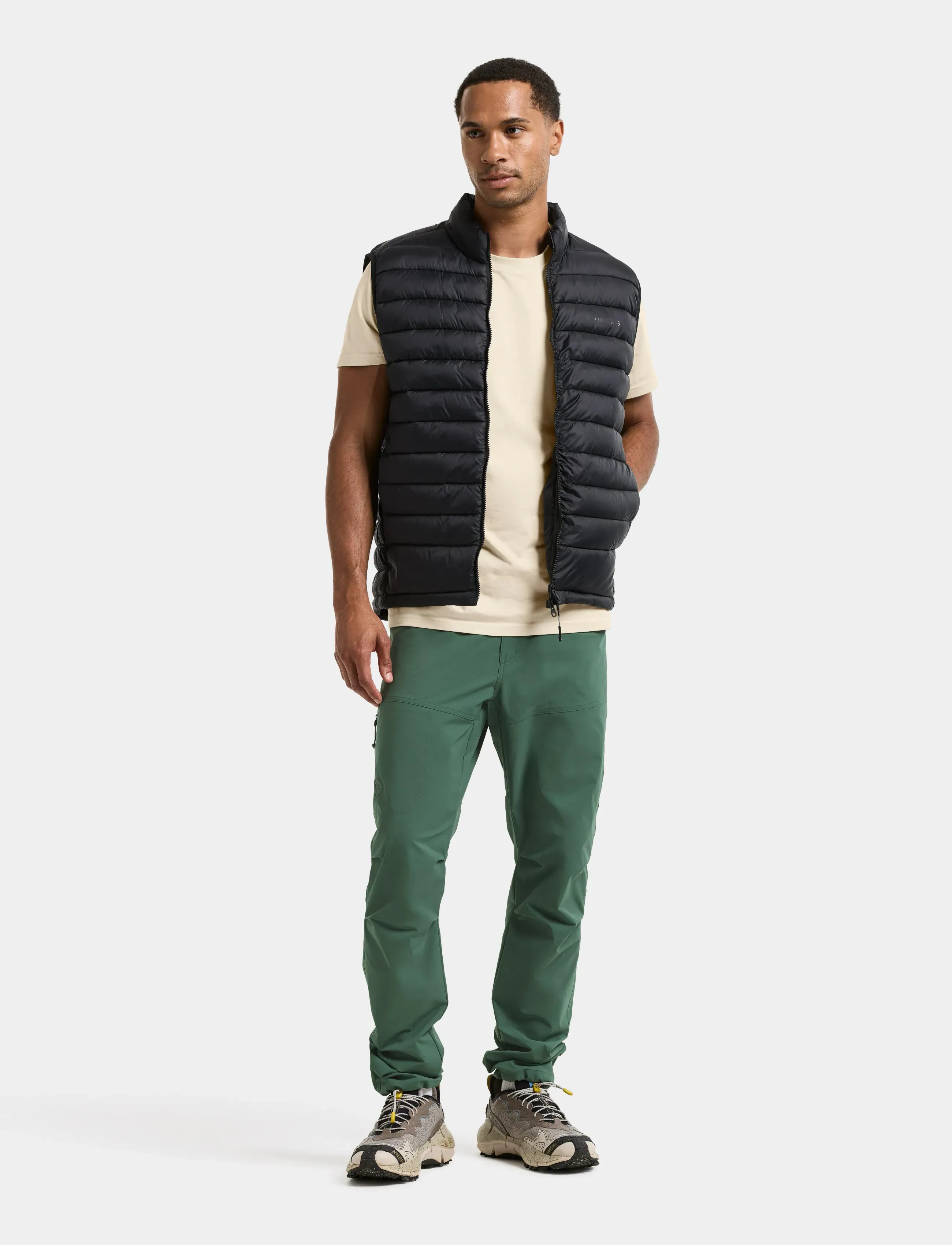 Didriksons - ASHER USX PANTS - outdoorhosen - dark moss - 3