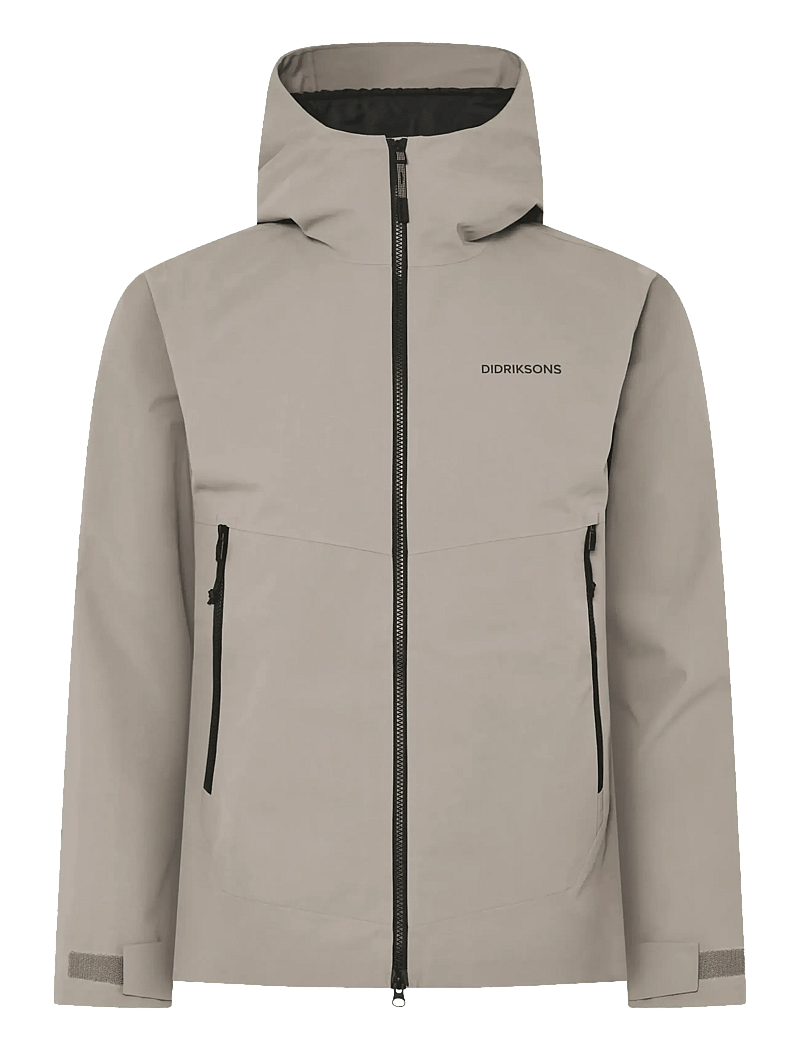 Didriksons - Biak Jacket - friluftsjackor - ash brown - 1
