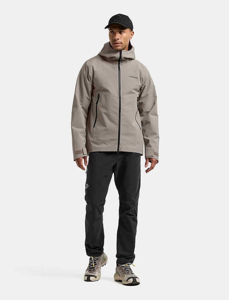 Didriksons - Biak Jacket - friluftsjackor - ash brown - 3