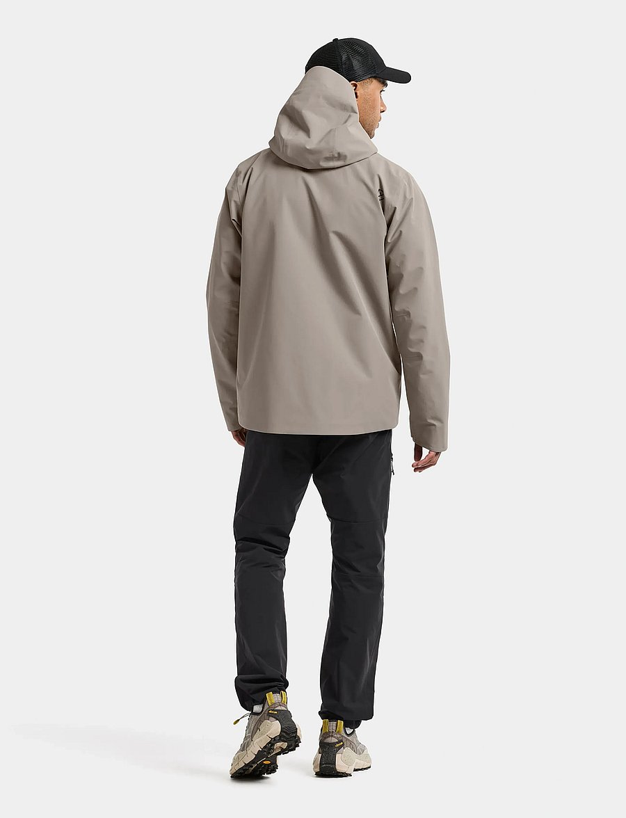 Didriksons - Biak Jacket - friluftsjakker - ash brown - 4