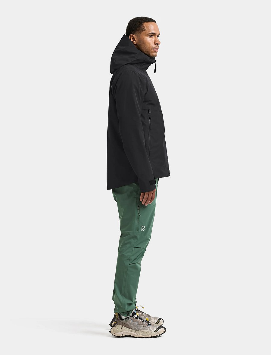 Didriksons - Biak Jacket - friluftsjackor - black - 0