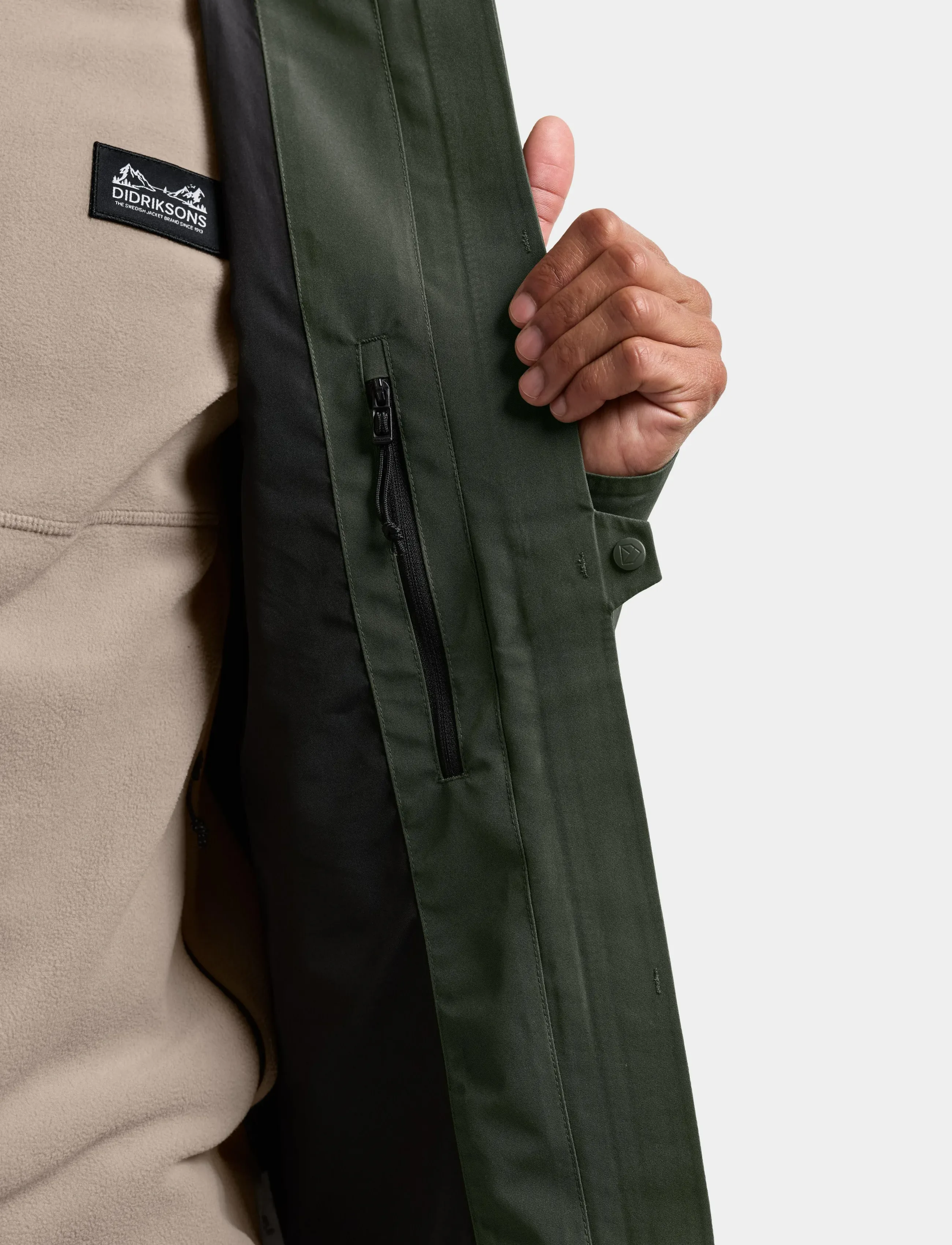 Didriksons Men's Biak Jacket vinterjackor – bild 10