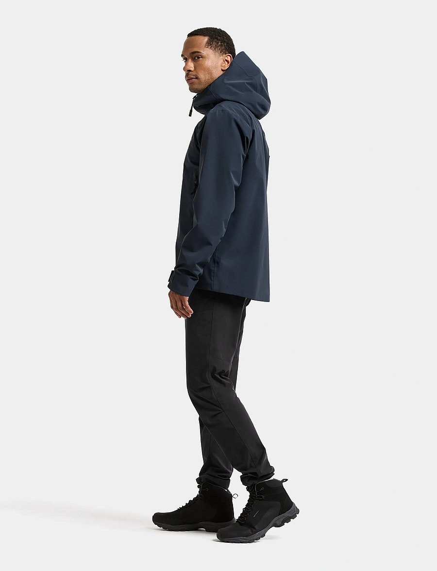 Didriksons - Biak Jacket - friluftsjakker - sleepy blue - 5