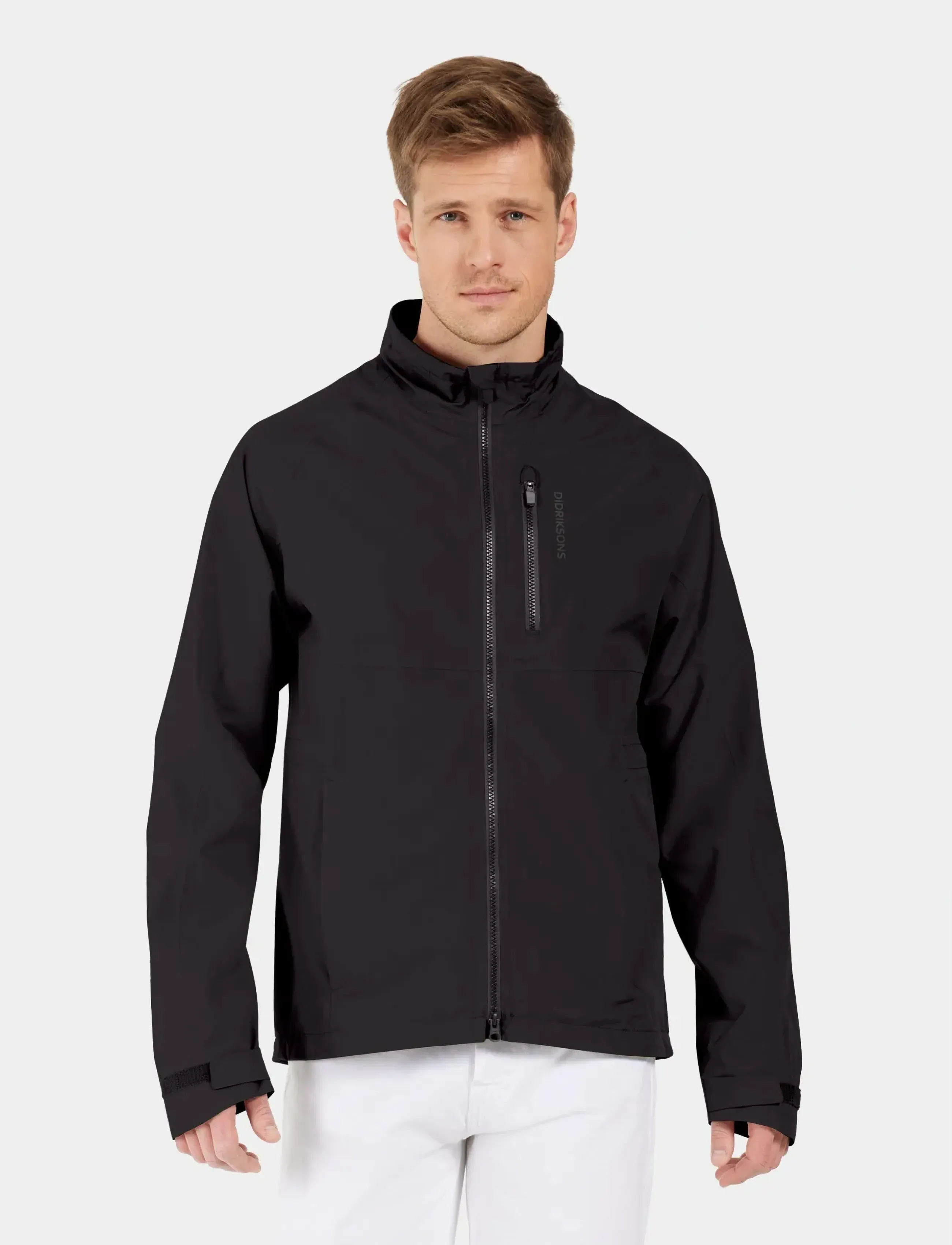 Didriksons Jesper Jacket, XL, Black, Sport Jackets > Sport Outdoor Jackets, Herre