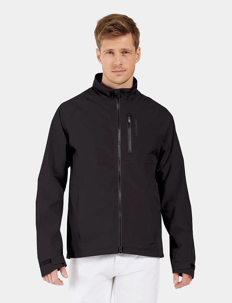 Didriksons - Jesper Jacket - friluftsjakker - black - 0