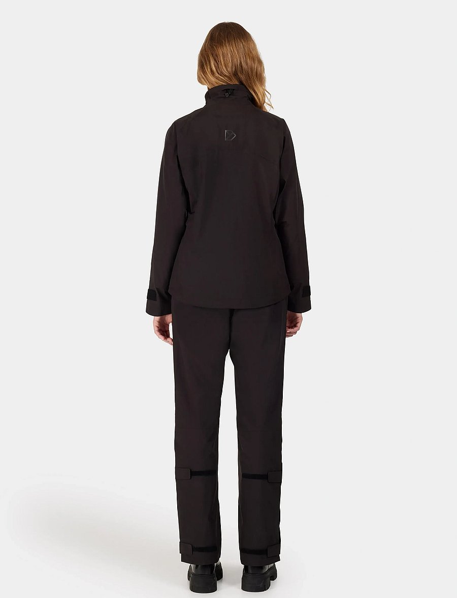 Didriksons - Annika Jacket - friluftsjakker - black - 4