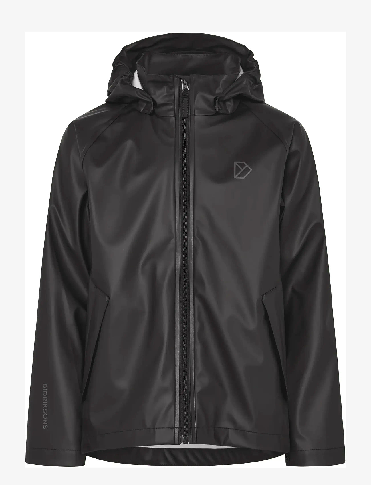 Didriksons - HEPTA KIDS JKT - tuule- ja vihmajakid - black - 1