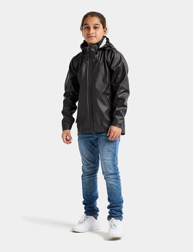 Didriksons - Hepta Kids' Jacket Galon® - shell- & regenjacken - black - 3