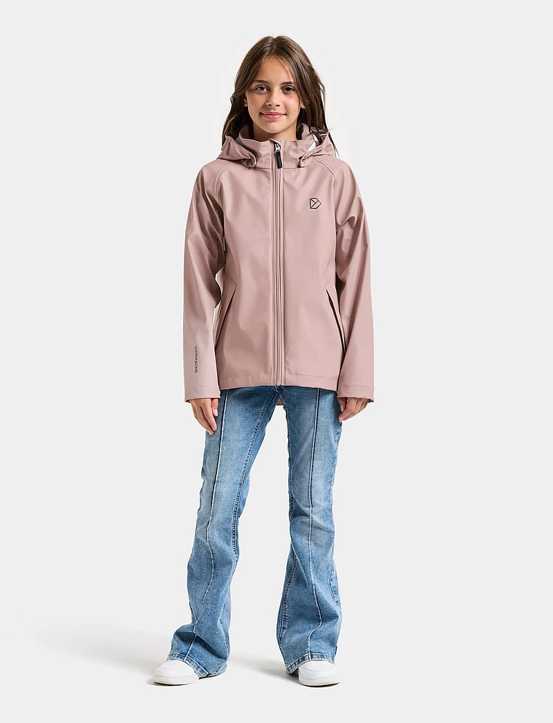 Didriksons - Hepta Kids' Jacket Galon® - shell- & regenjacken - vintage pink - 3