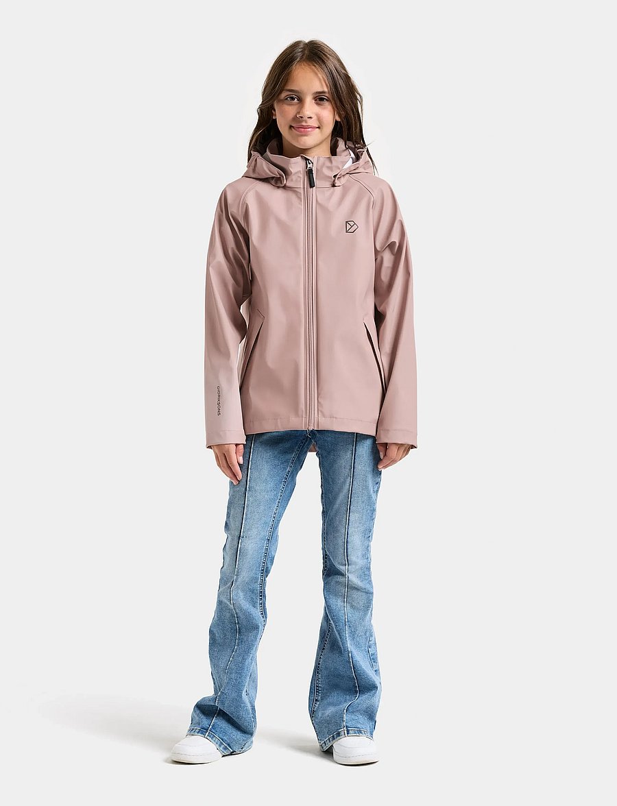 Didriksons - Hepta Kids' Jacket Galon® - shell- & regenjacken - vintage pink - 3
