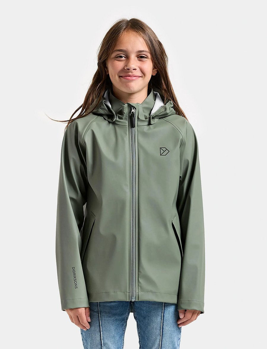 Didriksons - Hepta Kids' Jacket Galon® - shell- & regenjassen - wilted leaf - 0
