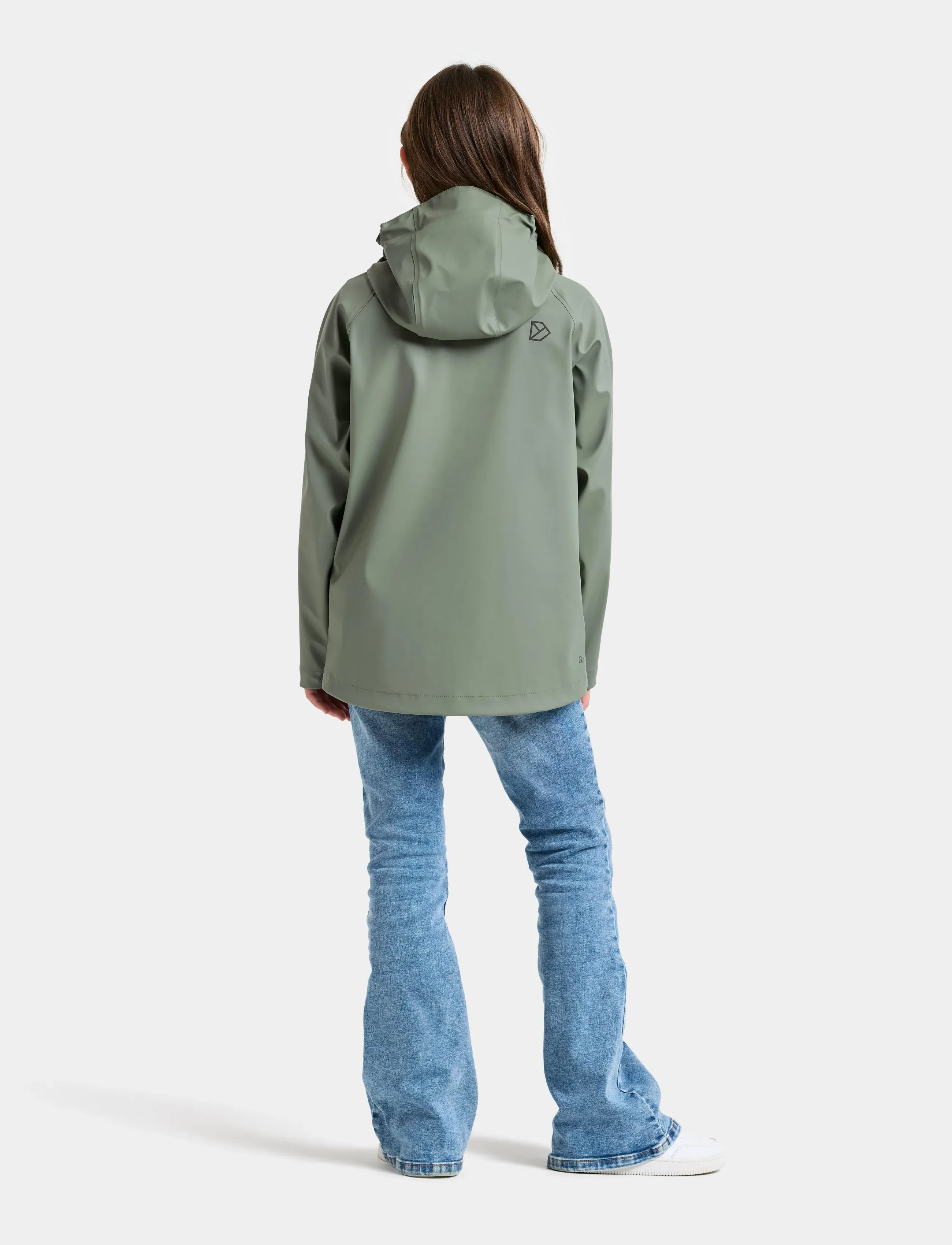 Didriksons - Hepta Kids' Jacket Galon® - shell & rain jackets - wilted leaf - 4