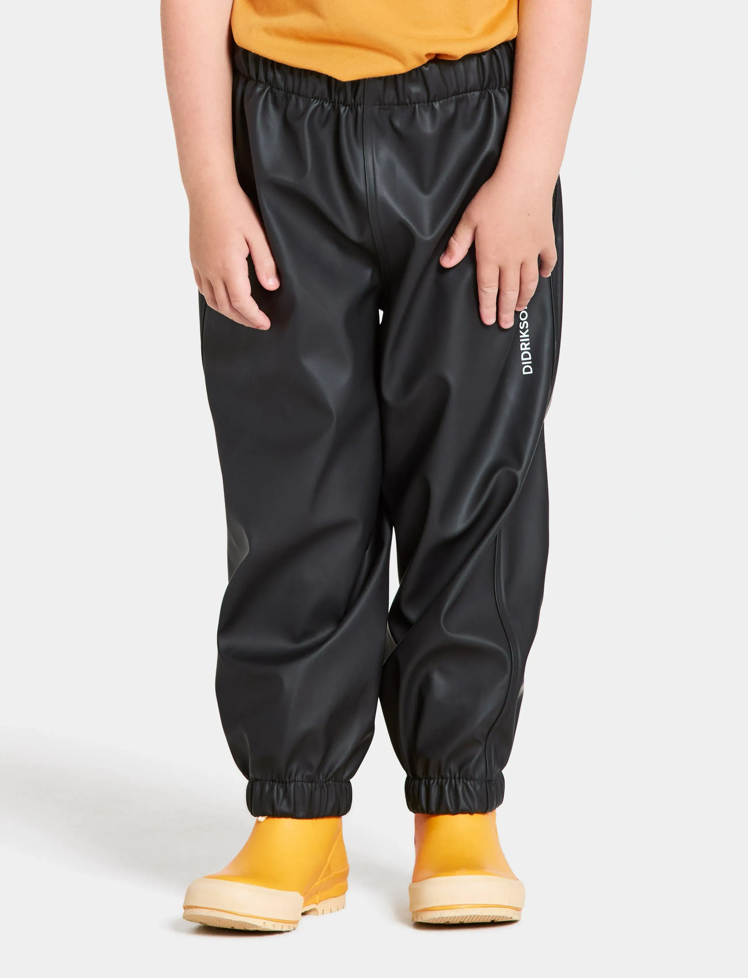 Didriksons Midjeman Kids' Pants Galon® - Underdele - BLACK / black