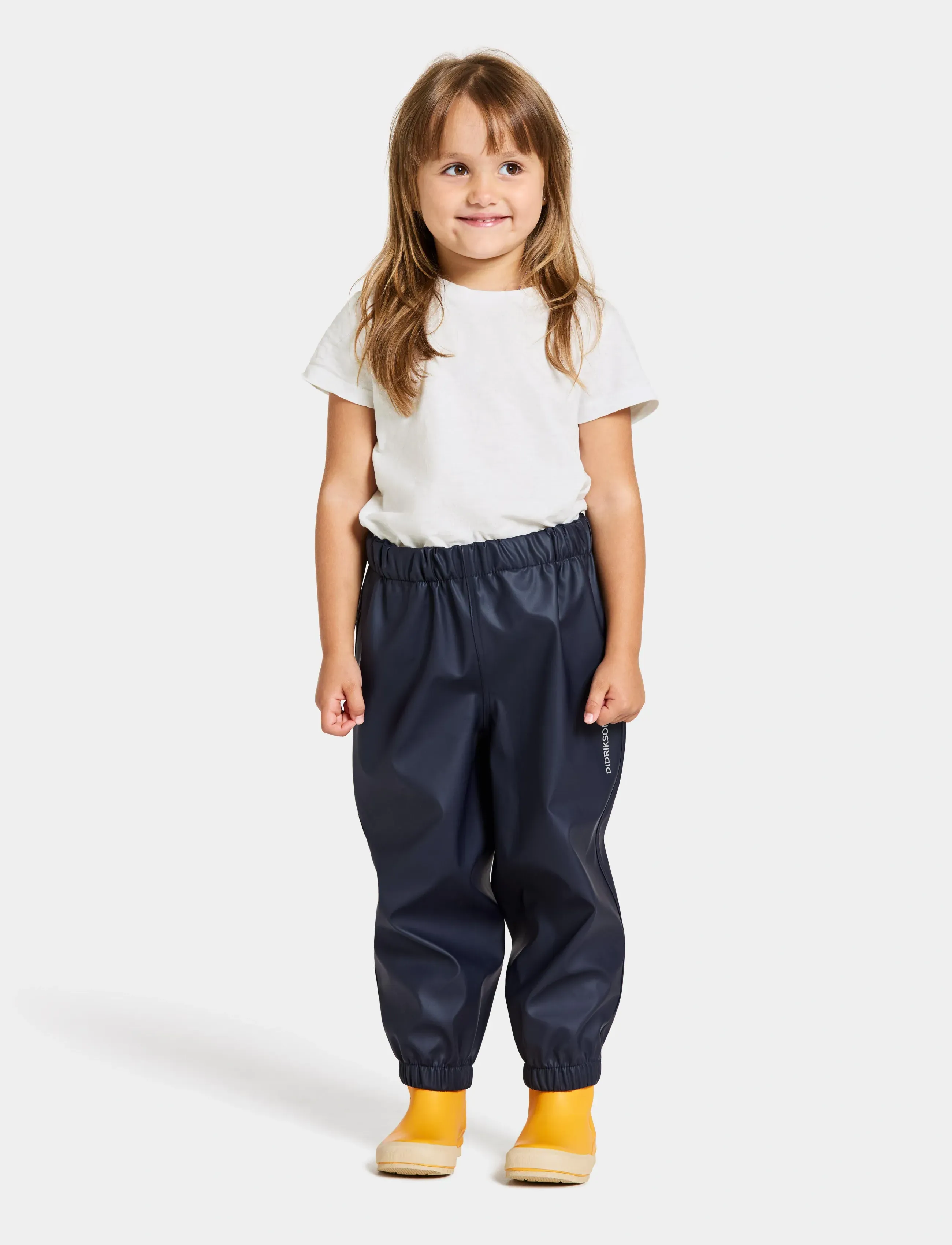 Didriksons - Midjeman Kids' Pants Galon® - skal- & regnbyxor - navy - 5