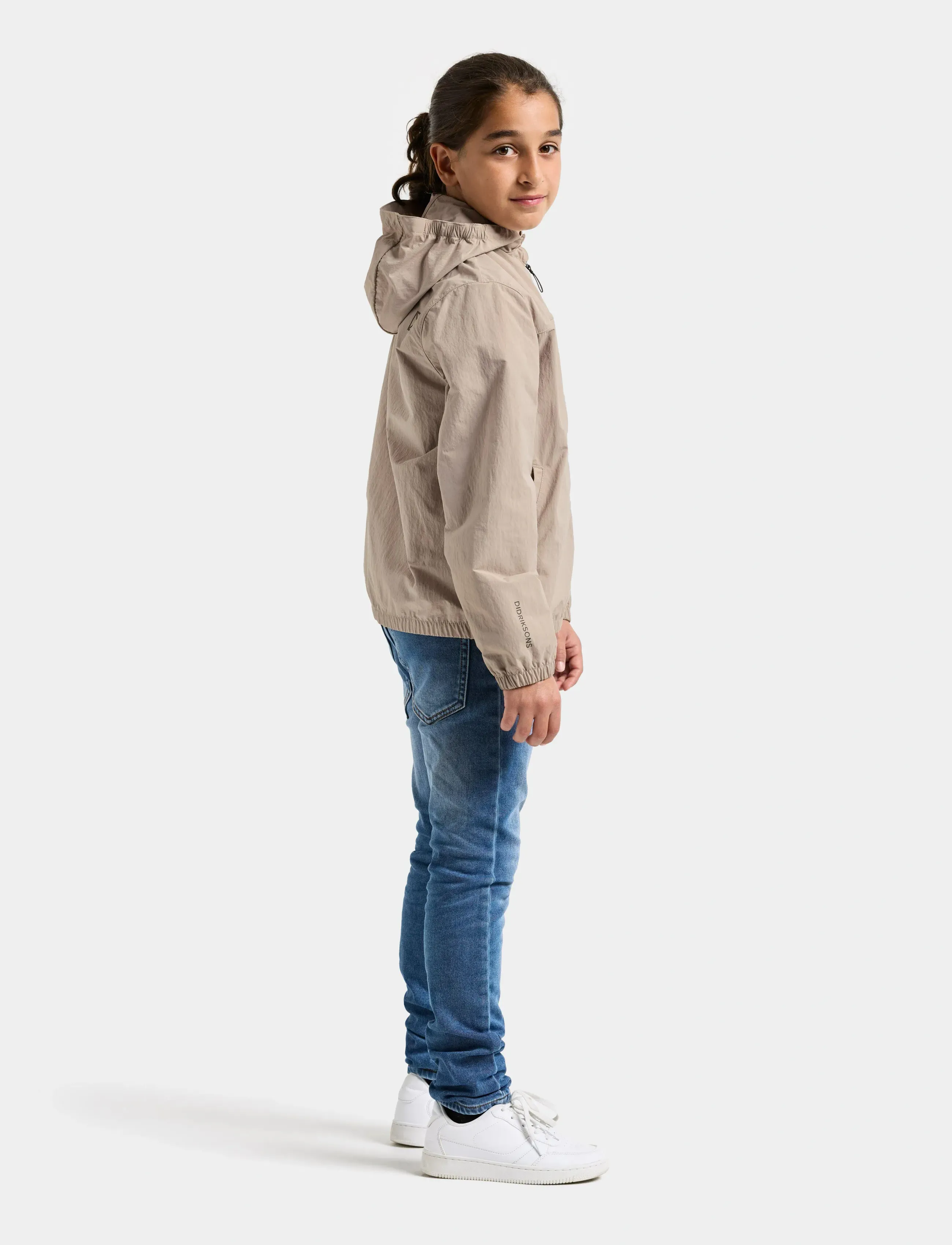 Didriksons - JASPER KDS JKT - ytterkläder - beach beige - 4