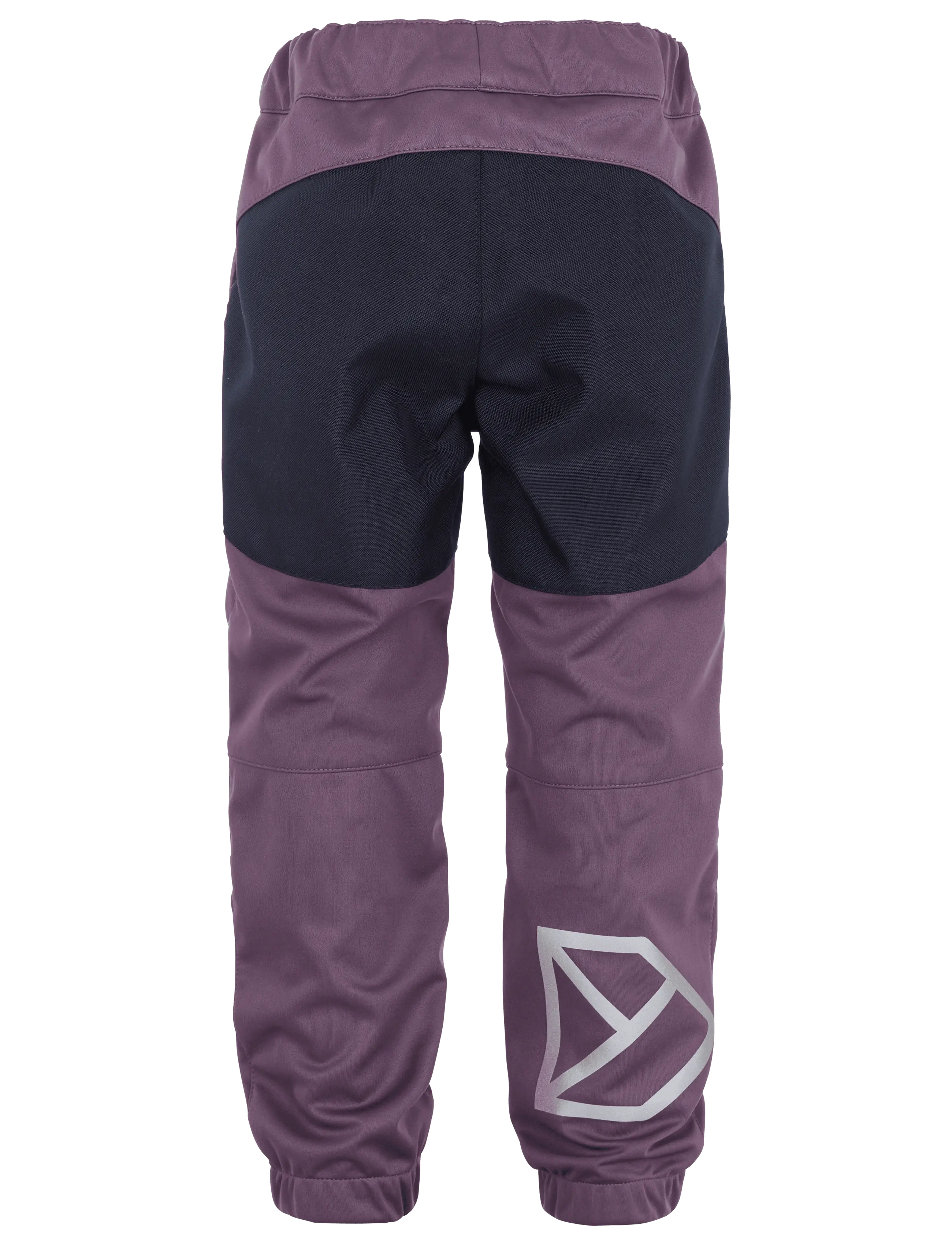 Didriksons - Moen Kids' Pants - shell- & regenhosen - eggplant - 2