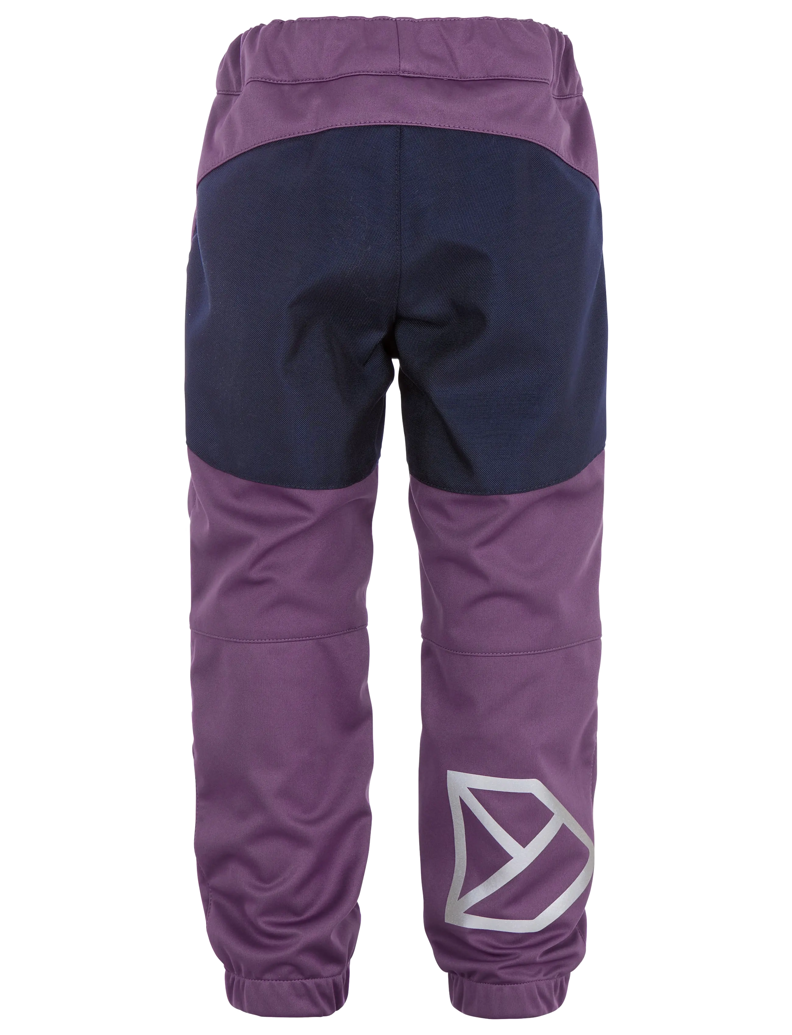 Didriksons - Moen Kids' Pants - shell- & regenhosen - eggplant - 4