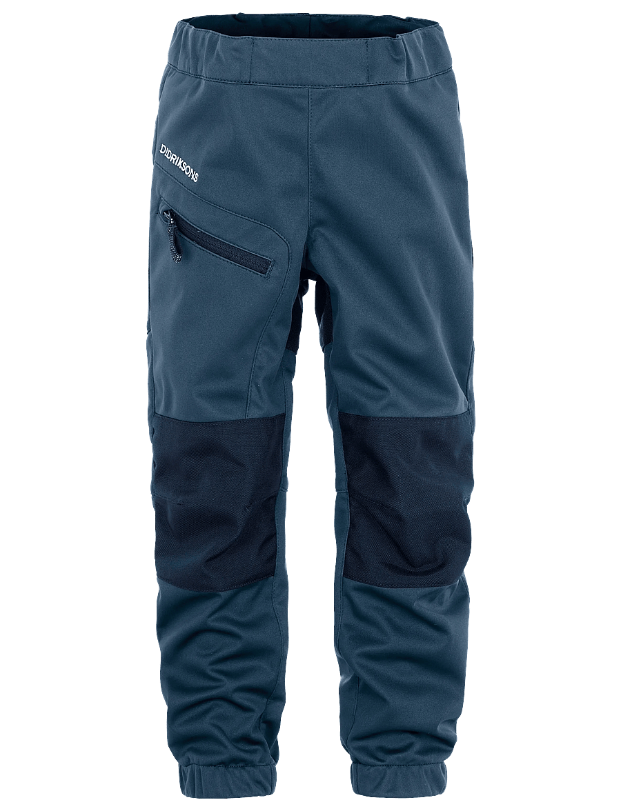 Didriksons - Moen Kids' Pants - mountain blue - 1