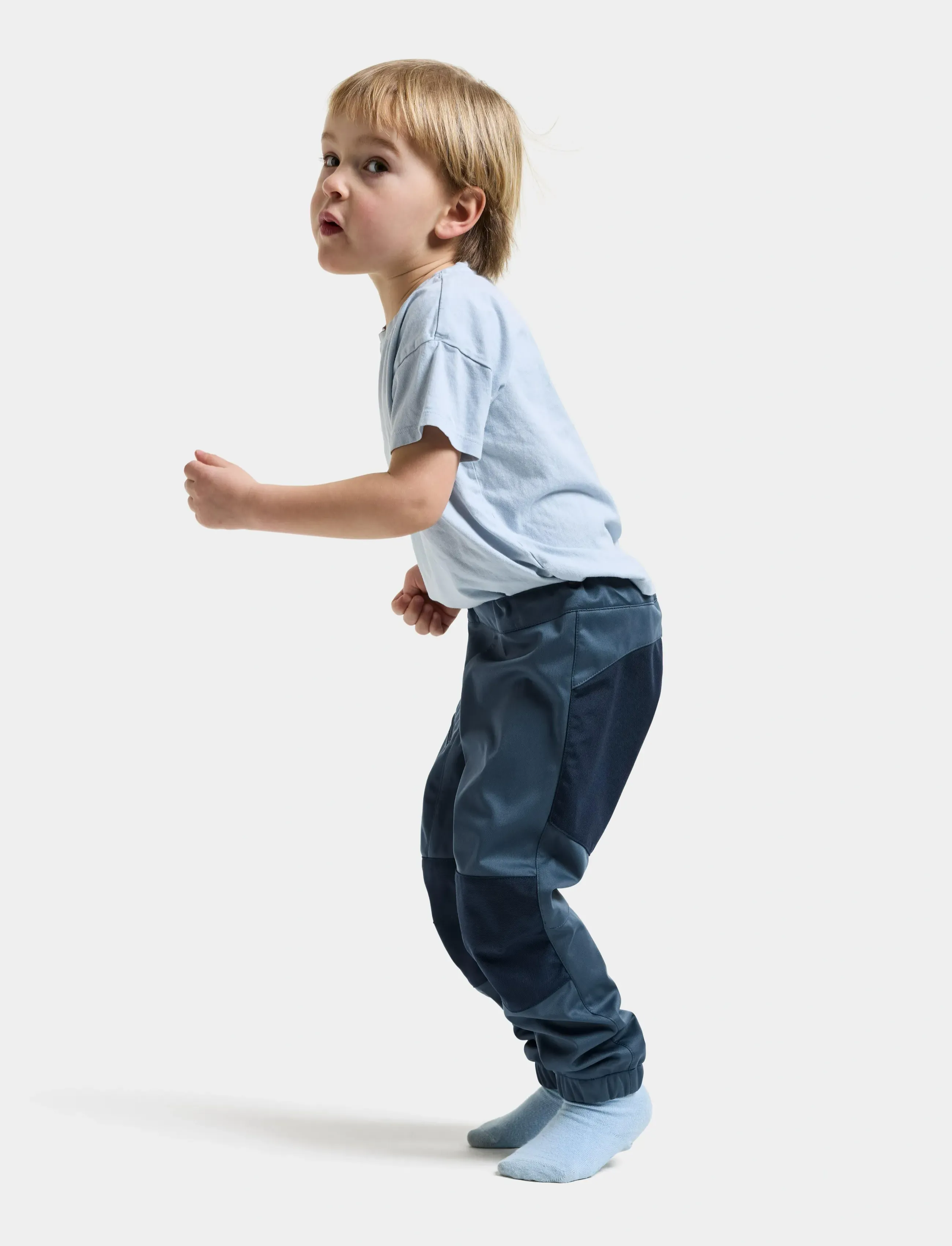 Didriksons - Moen Kids' Pants - mountain blue - 5