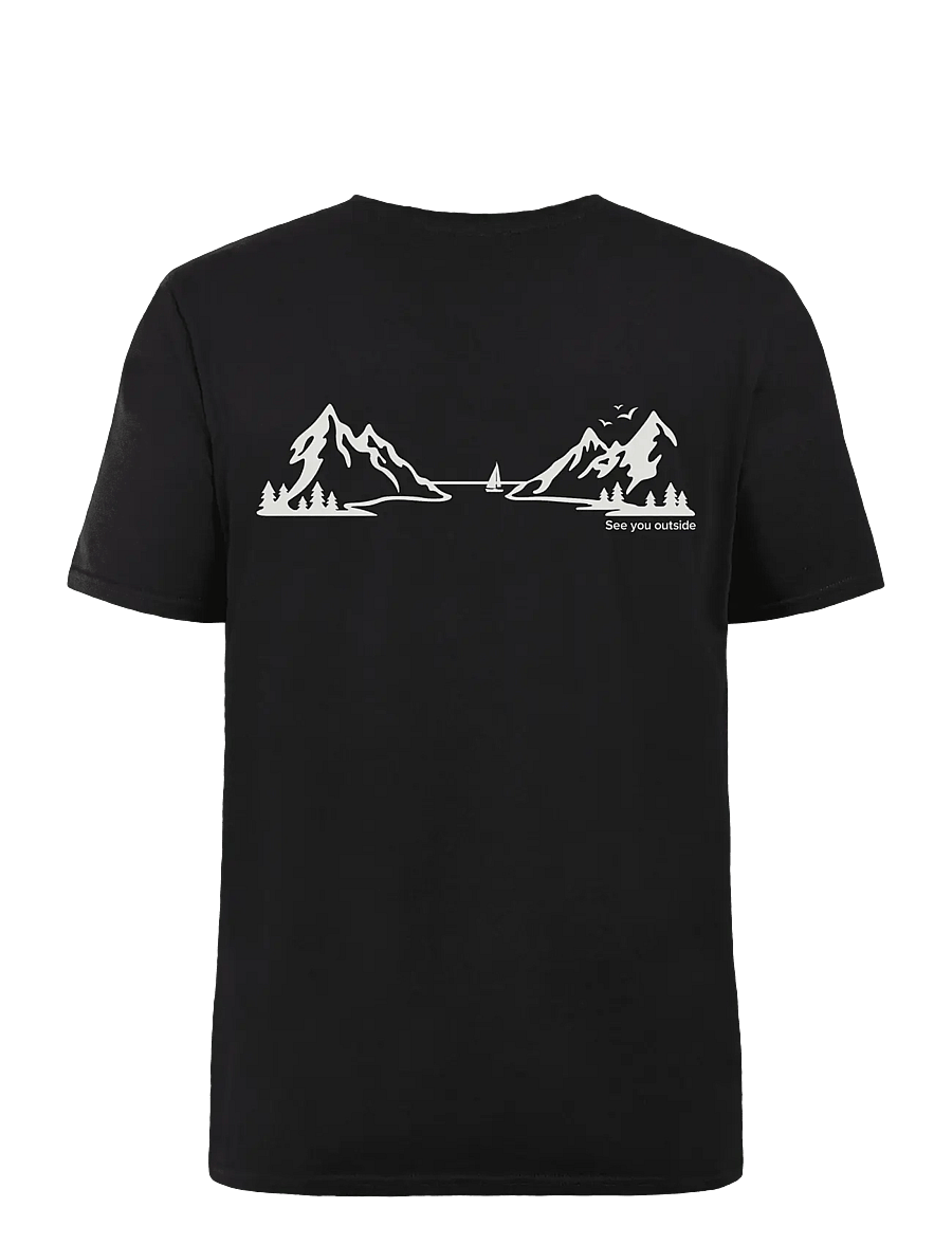 Didriksons - HARALD USX T-SHIR L3 - oberteile & t-shirts - black - 2