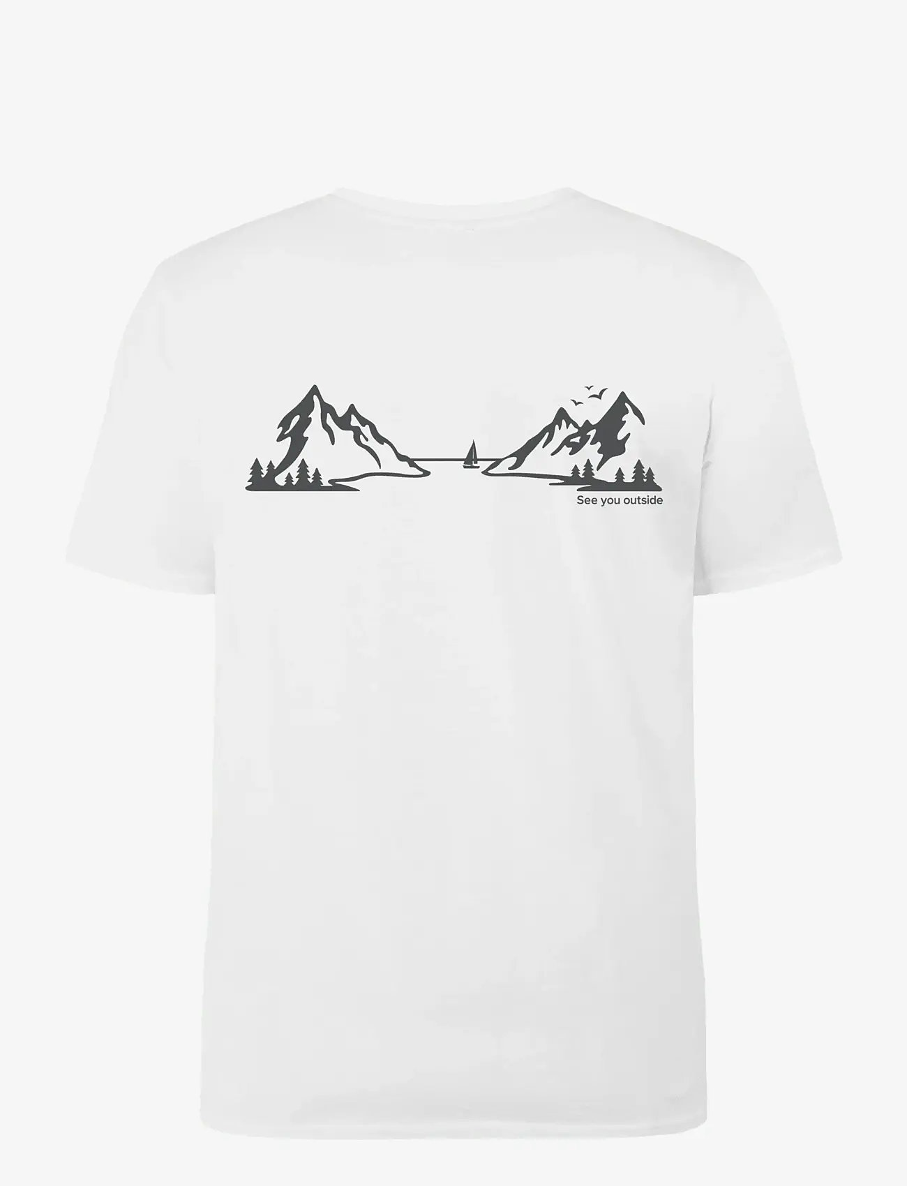 Didriksons - HARALD USX T-SHIR L3 - t-shirts - snow white - 2