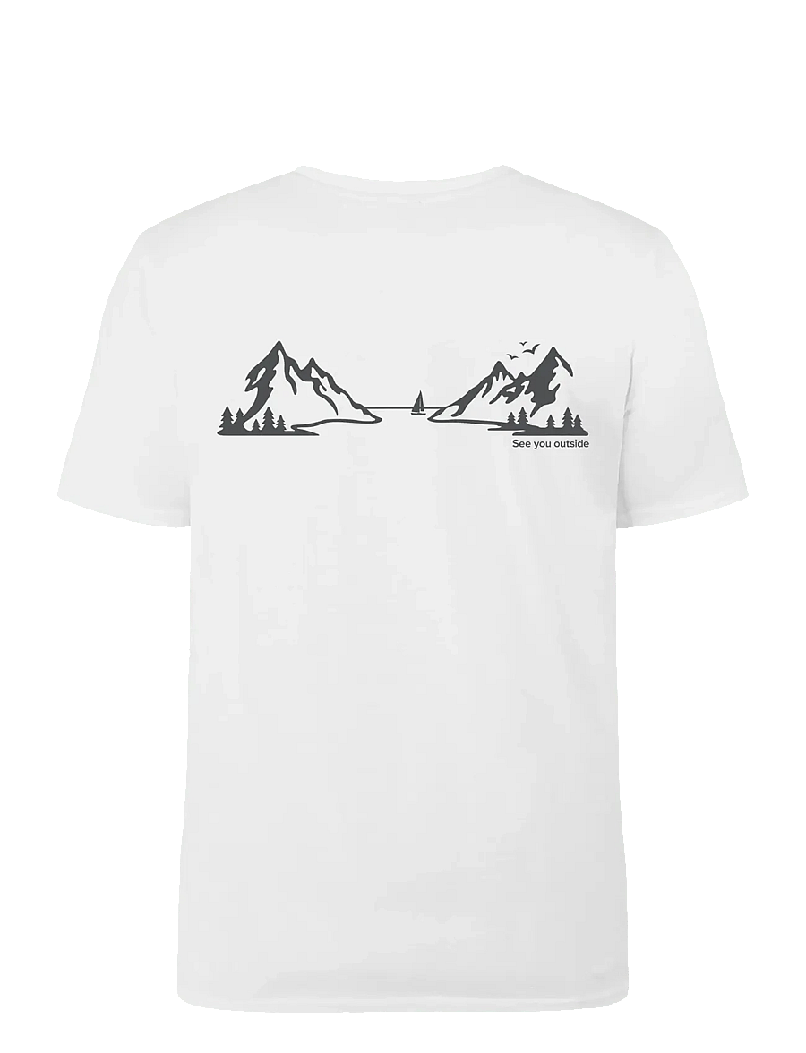 Didriksons - HARALD USX T-SHIR L3 - tops & t-shirts - snow white - 2