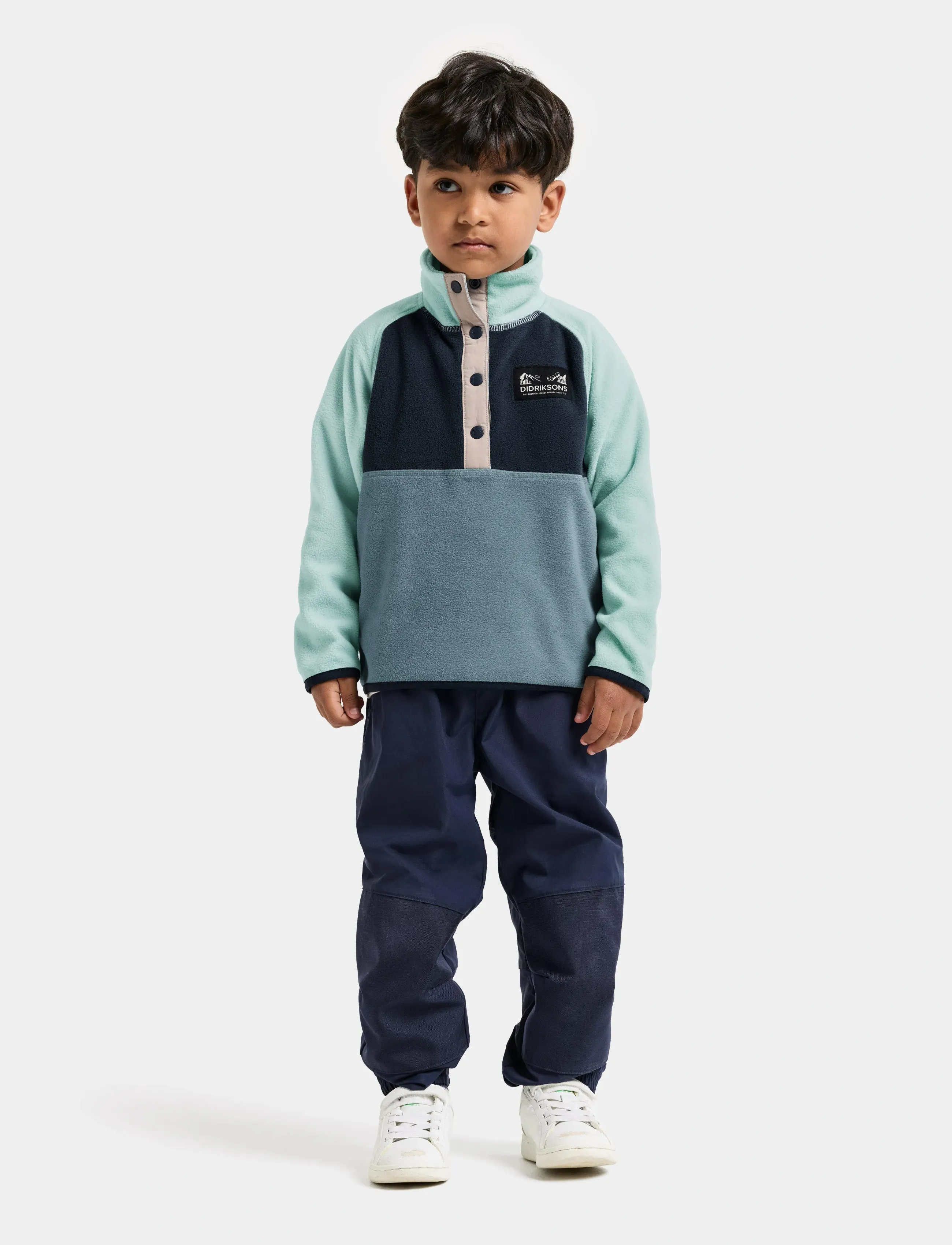 Didriksons - MONTE KIDS HALF BU 5 - isolerede jakker - factory blue - 3