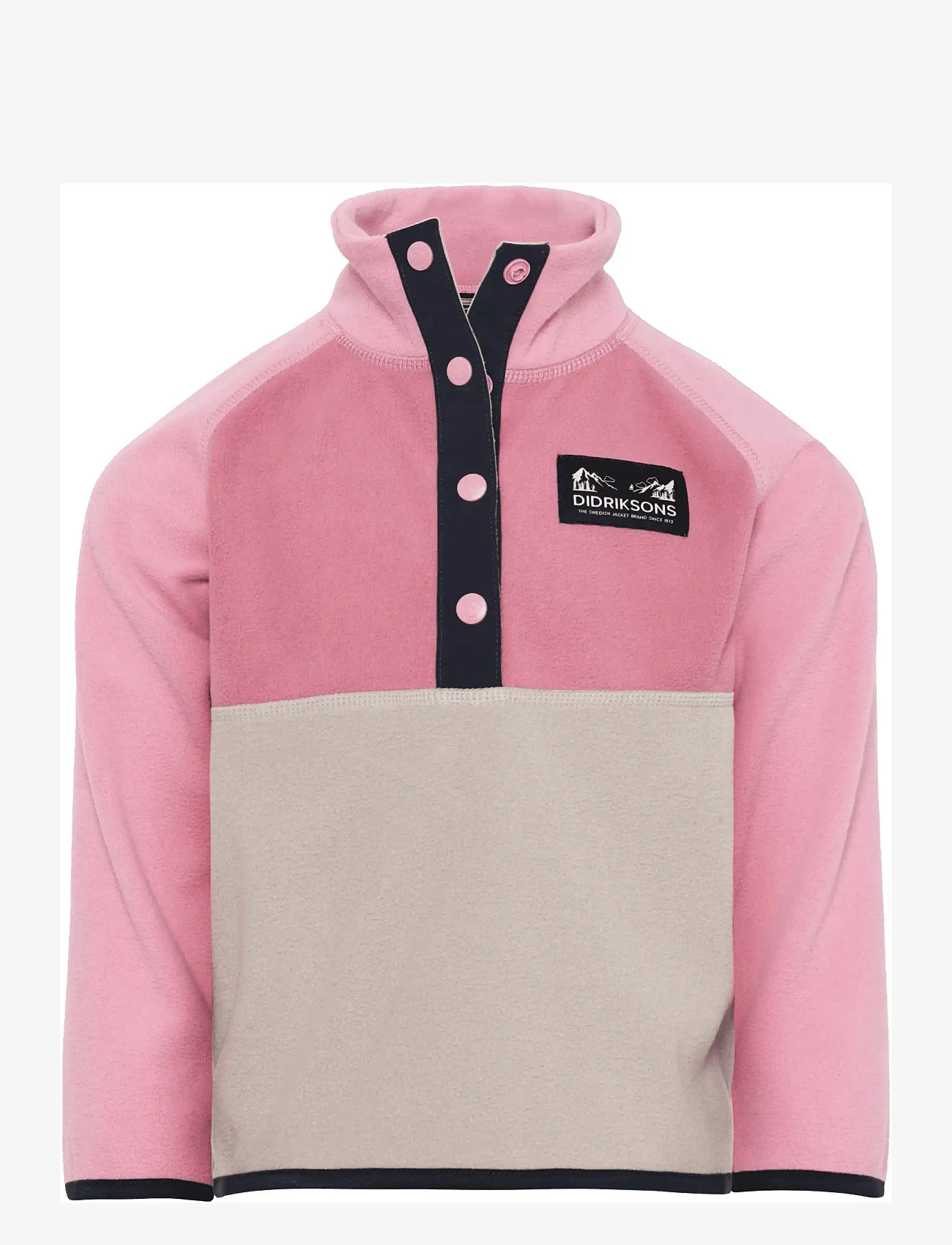 Didriksons - MONTE KIDS HALF BU 5 - insulated jackets - heather pink - 1