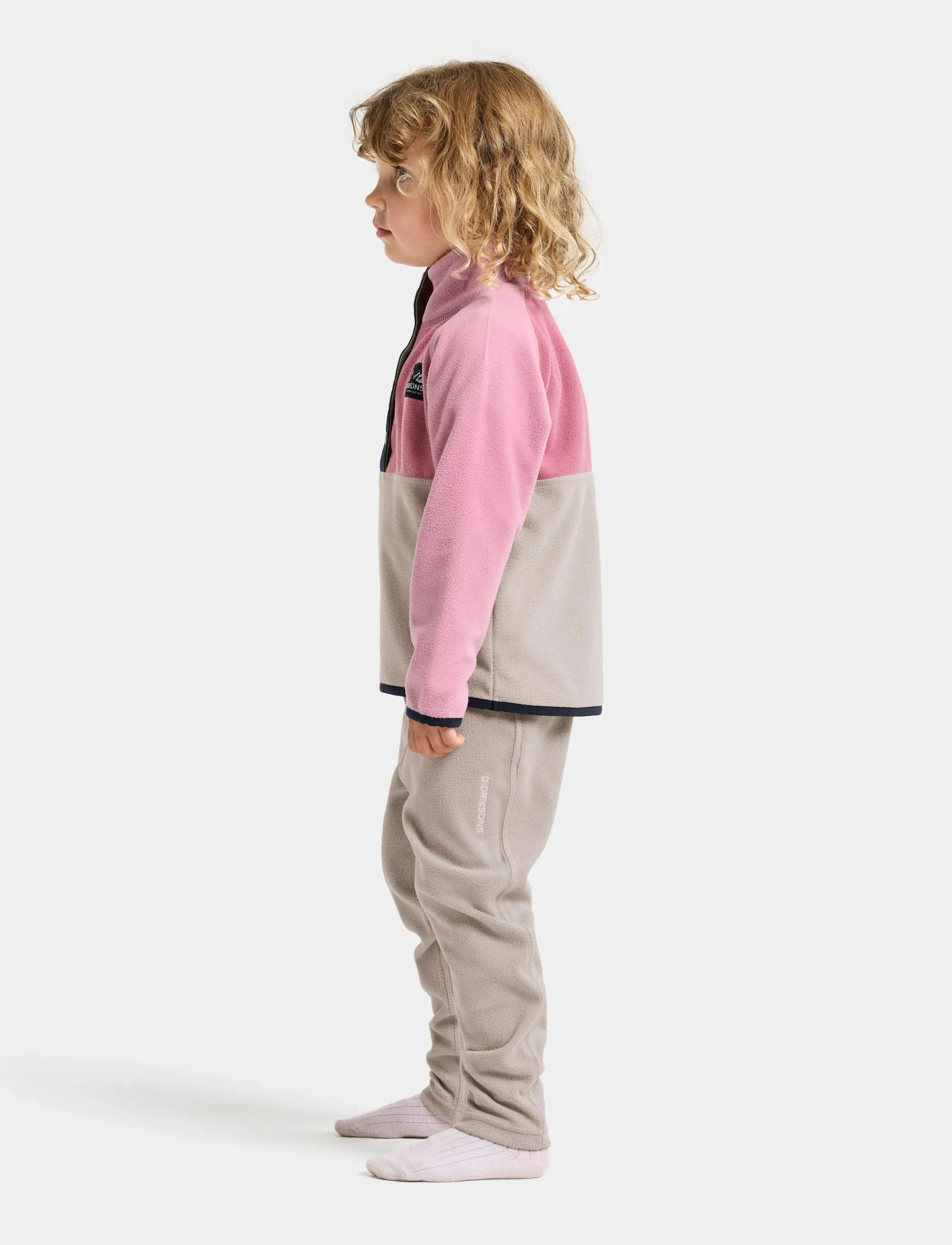 Didriksons - MONTE KIDS HALF BU 5 - isolerade jackor - heather pink - 5
