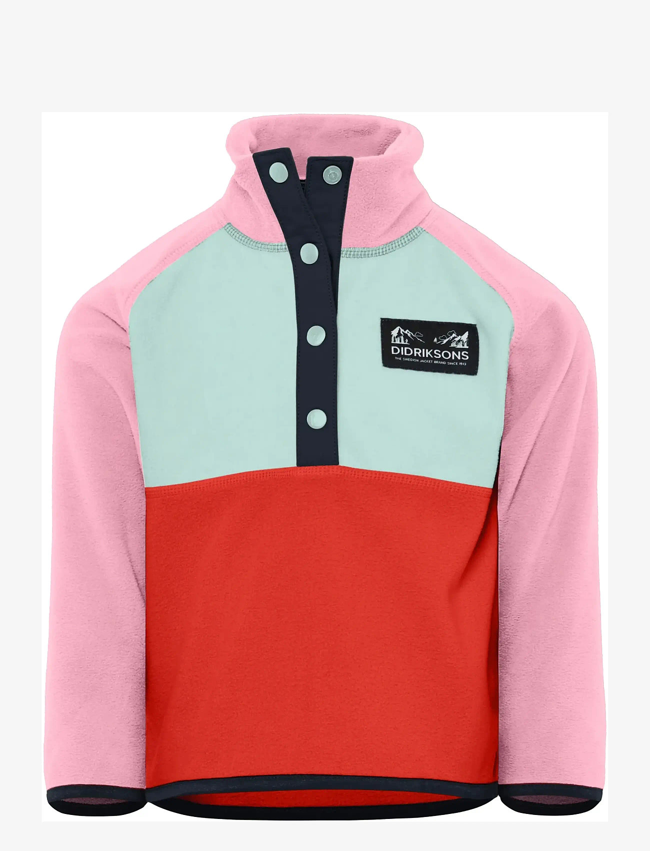 Didriksons - MONTE KIDS HALF BU 5 - insulated jackets - light heather pink - 1
