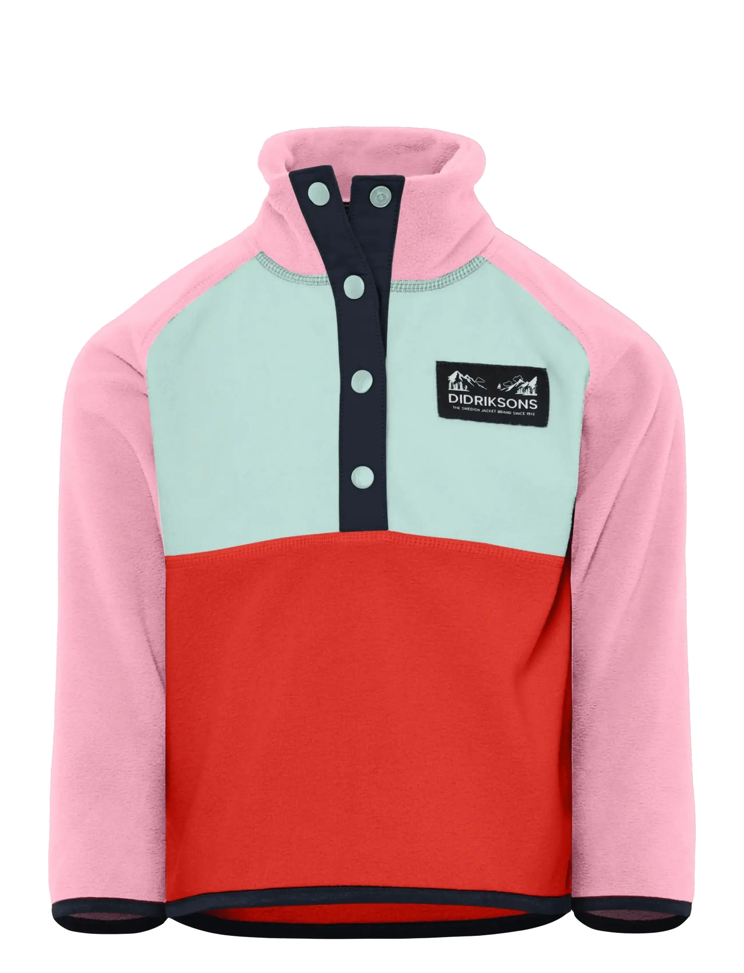 Didriksons MONTE KIDS HALF BU 5 - Overtøj - LIGHT HEATHER PINK / pink/rose