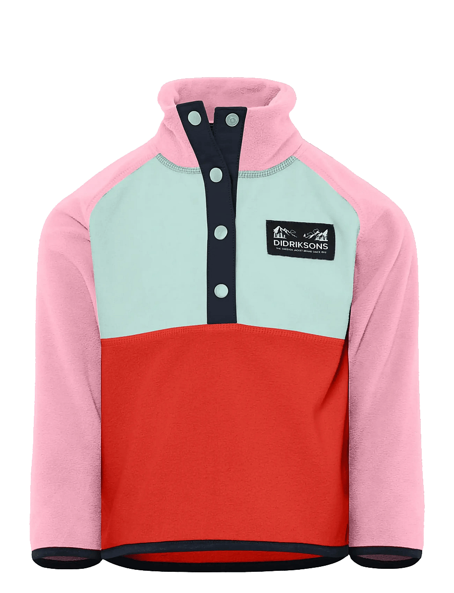 Didriksons - MONTE KIDS HALF BU 5 - paksud joped - light heather pink - 1