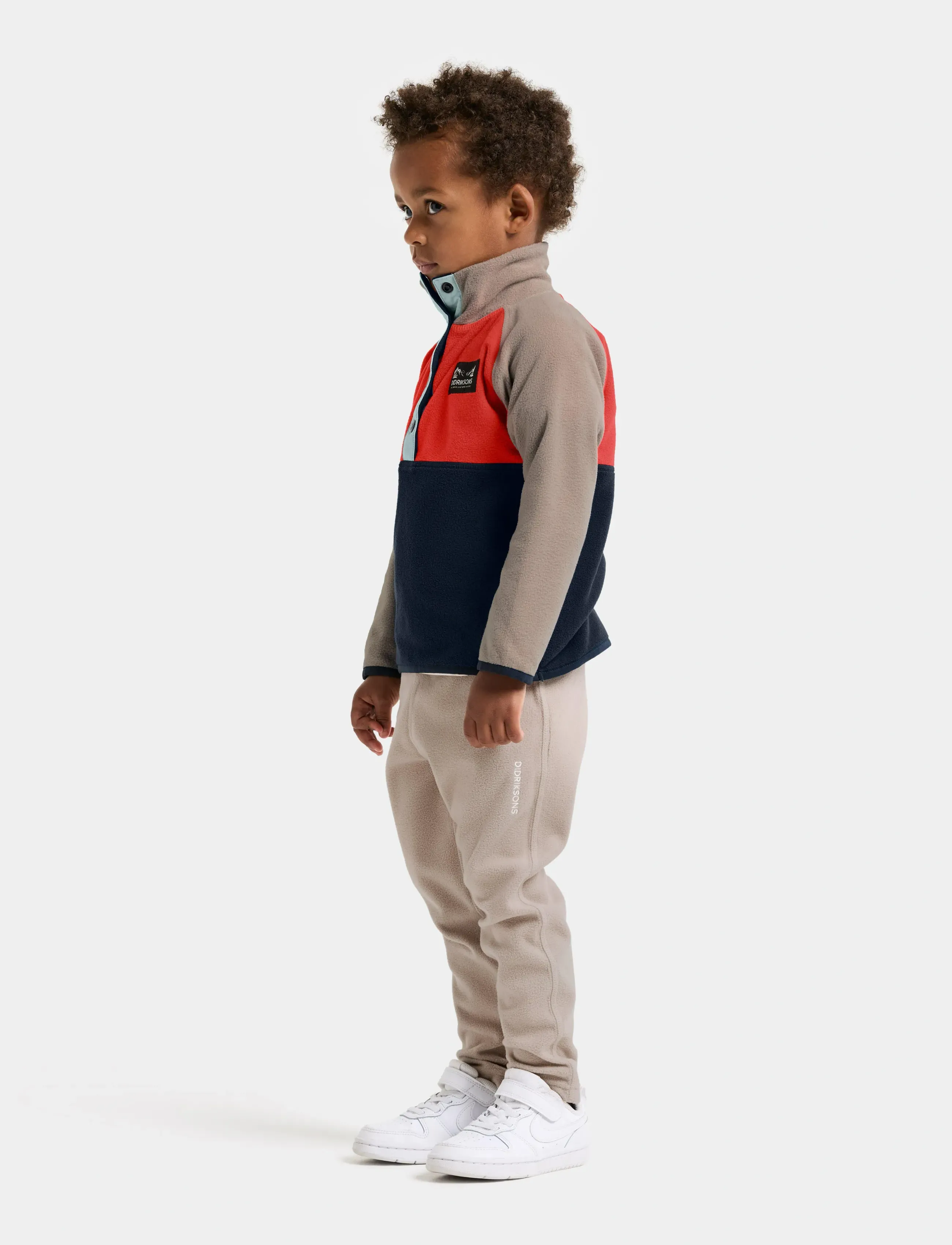 Didriksons - MONTE KIDS HALF BU 5 - vestes thermo-isolantes - paprika - 5