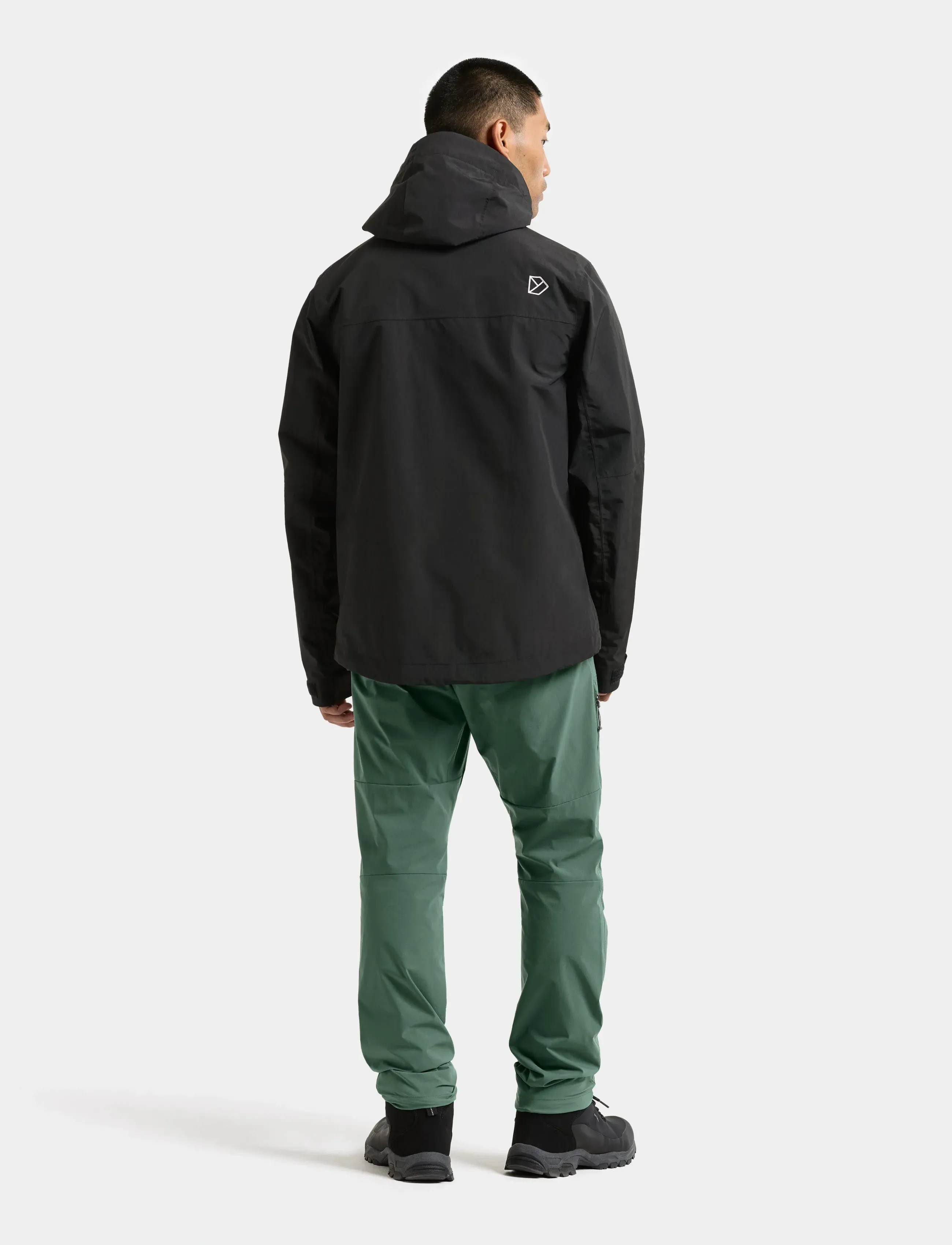 Didriksons - Grit Men's Jacket - regenmäntel - black - 4